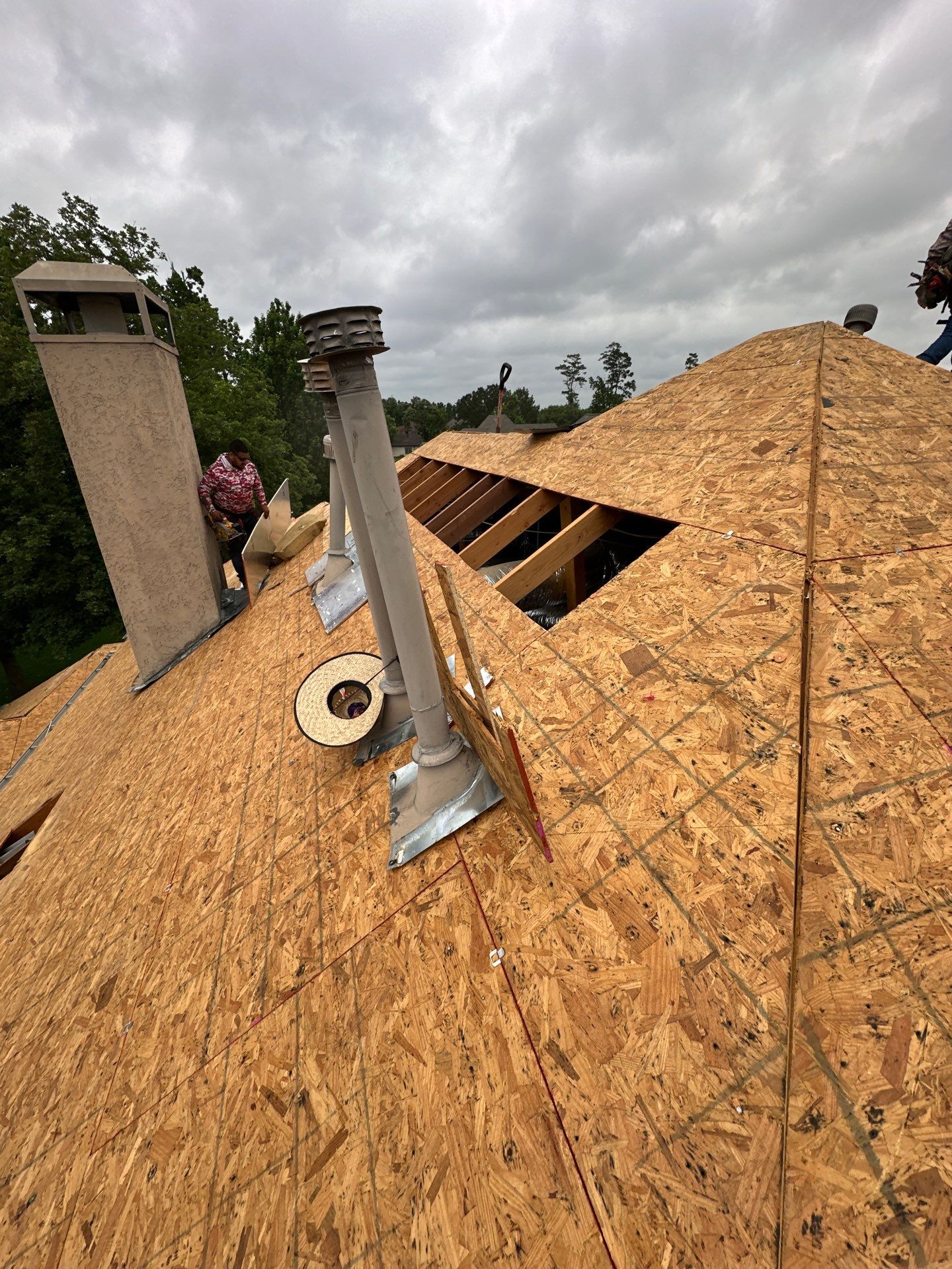 Project in Spring by Motion Roofing