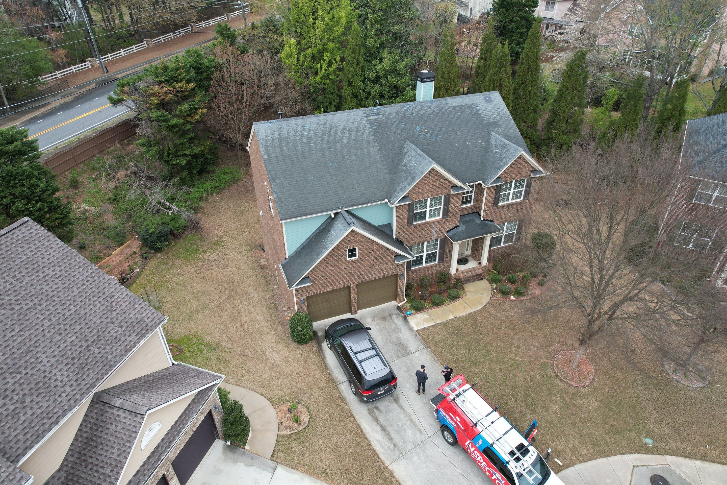 Residential Roofing Installation using Owens Corning Onyx Black by Inspector Roofing and Restoration