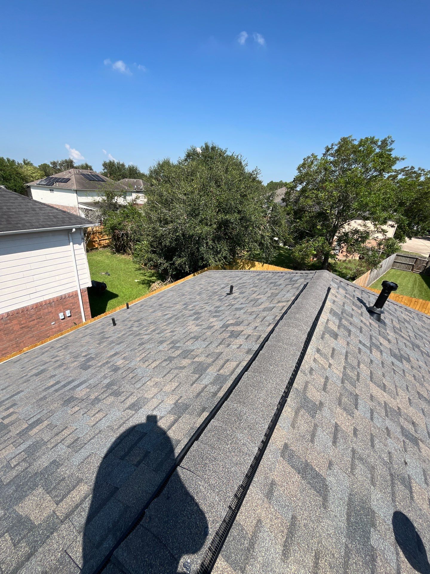 Reroof Project (Post Hurricane Beryl) by Berry Good Roofing 
