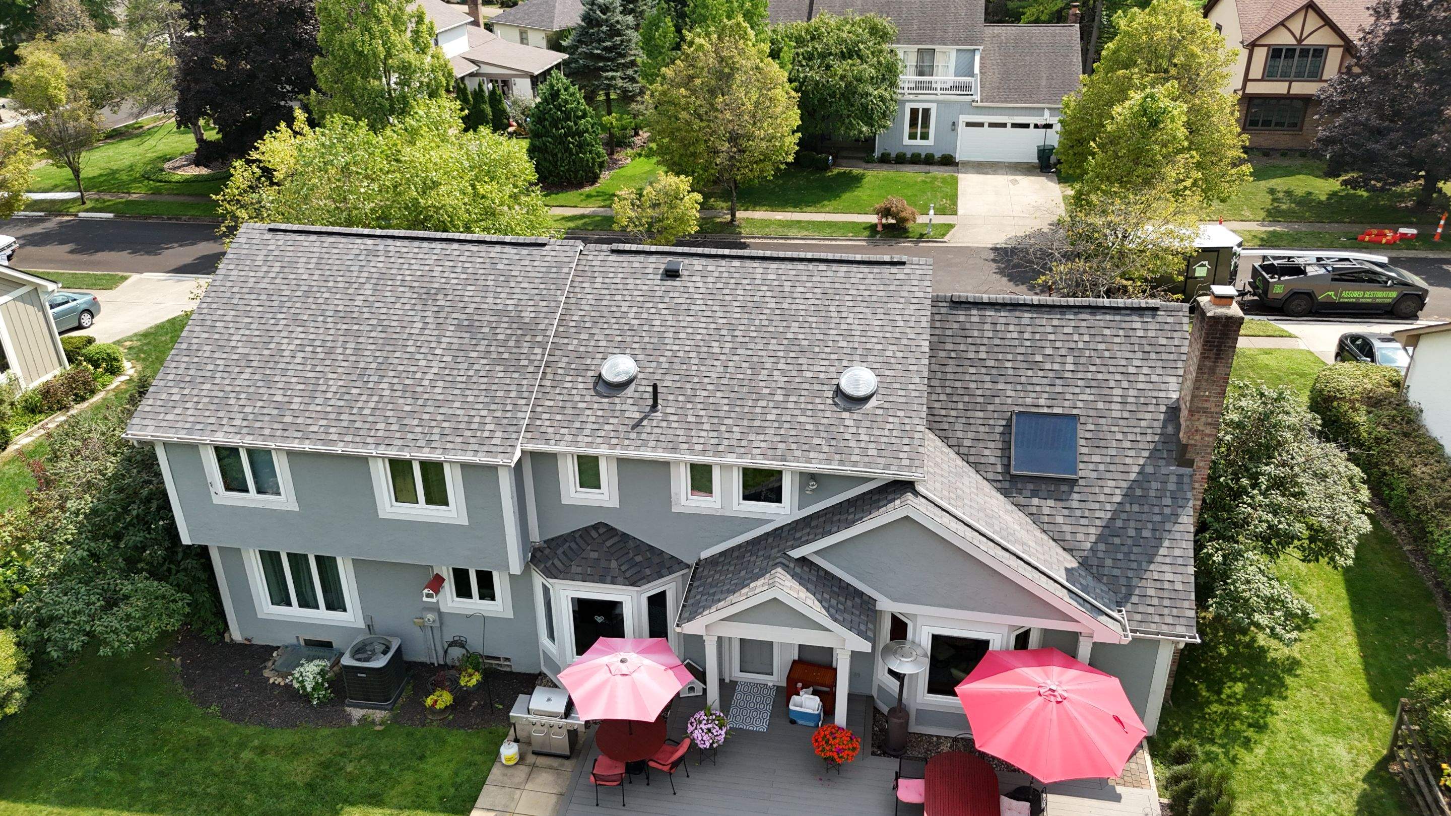 Asphalt Shingle Roof Installation on Worthington Home by Assured Restoration