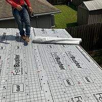 Project in Spring  by Royal Crown Roofing 