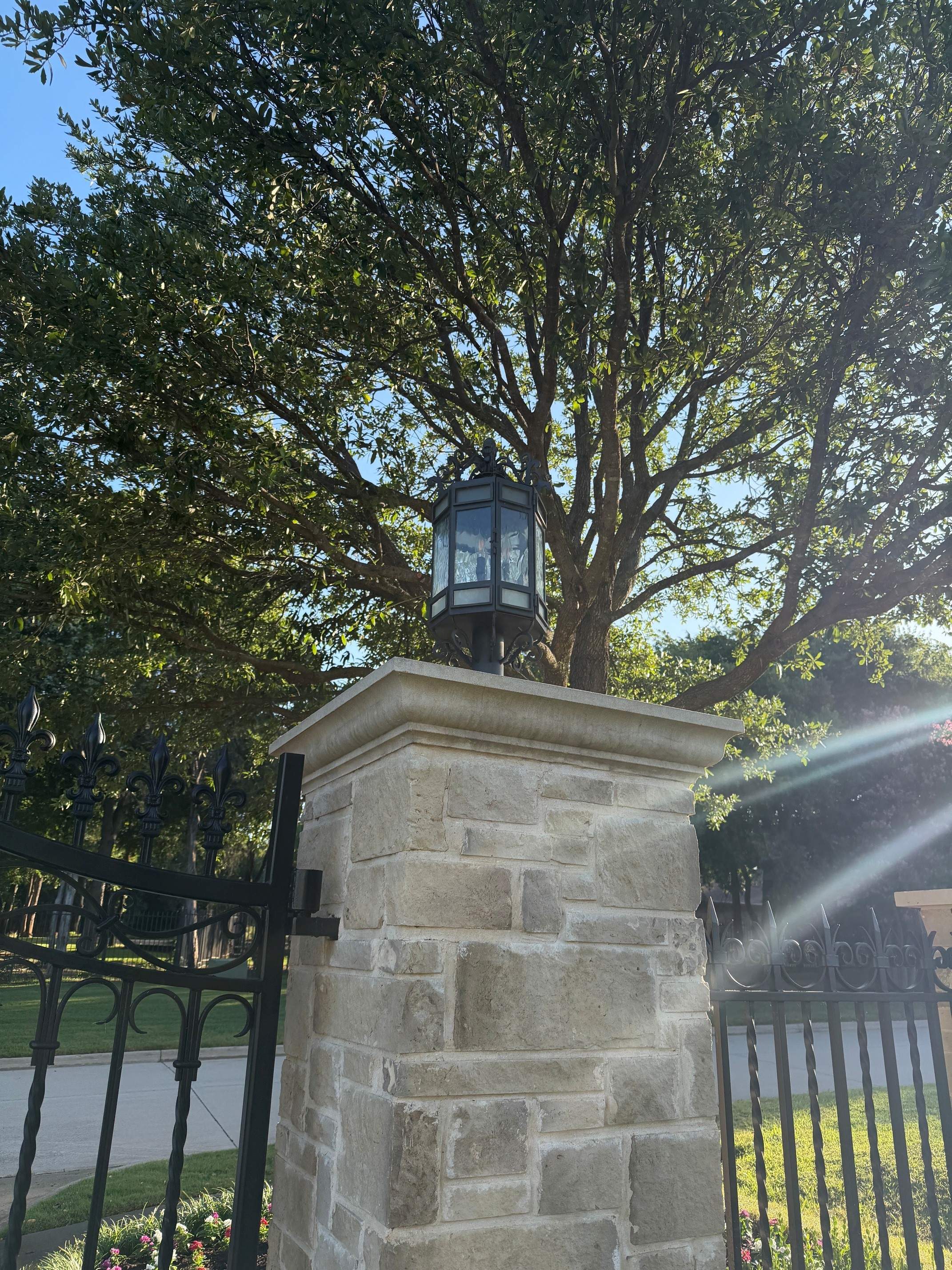 Custom Outdoor Lighting Installation for Southlake Residential Estate by Solara Custom Living