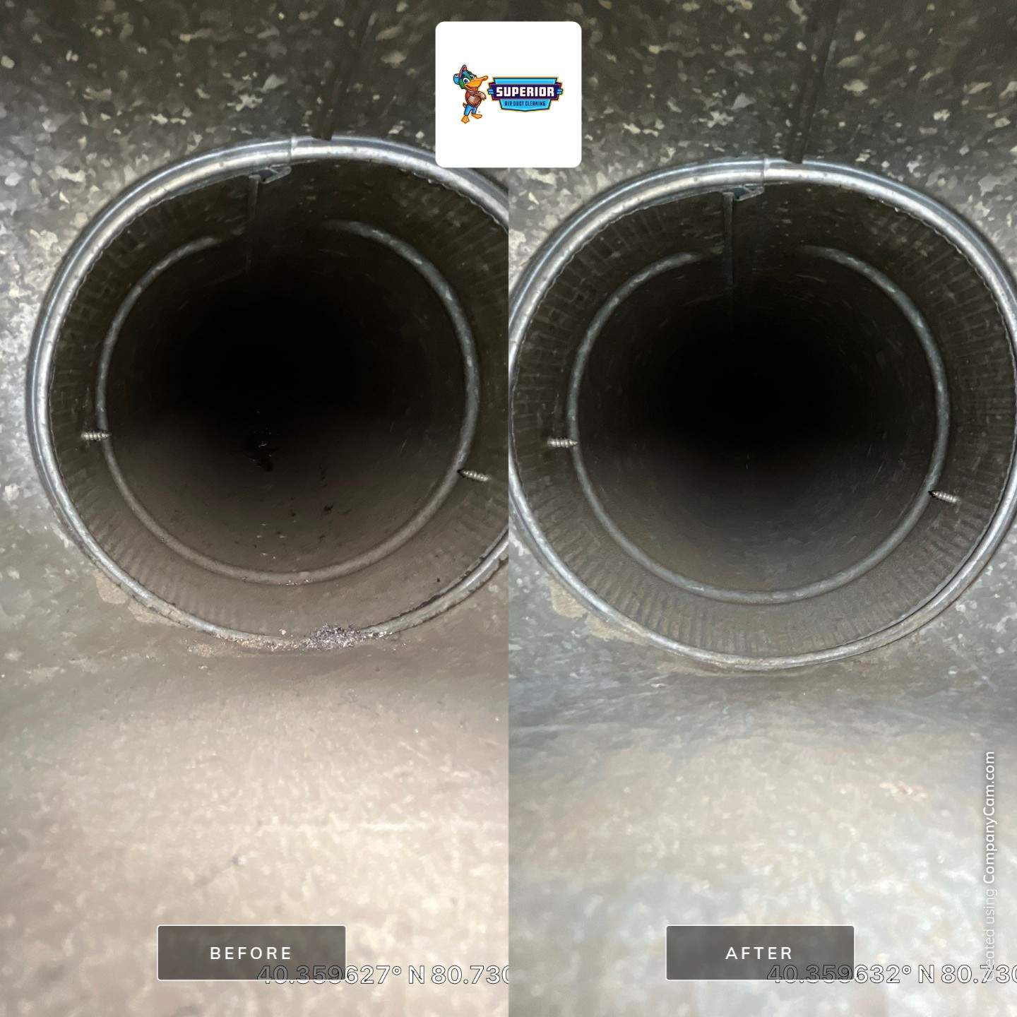 Air Duct Cleaning With a Vacuum Truck in Wintersville, OH by Superior Air Duct Cleaning