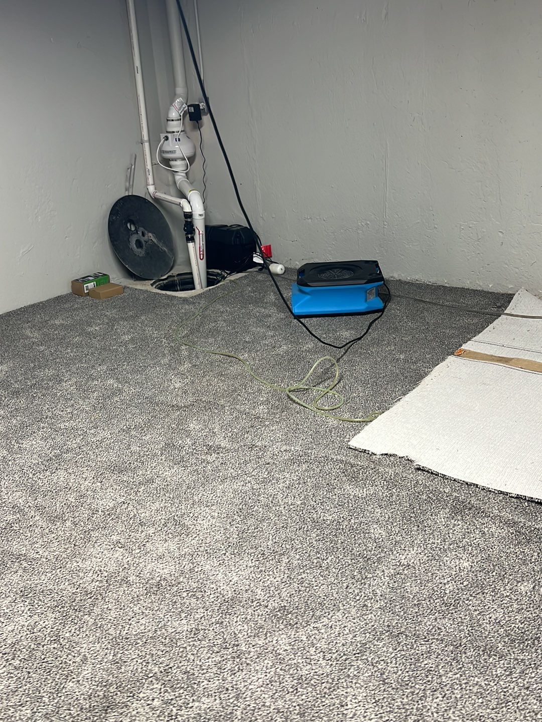 Project in Commerce Charter Twp by EzDry Water Mitigation & Property Restoration