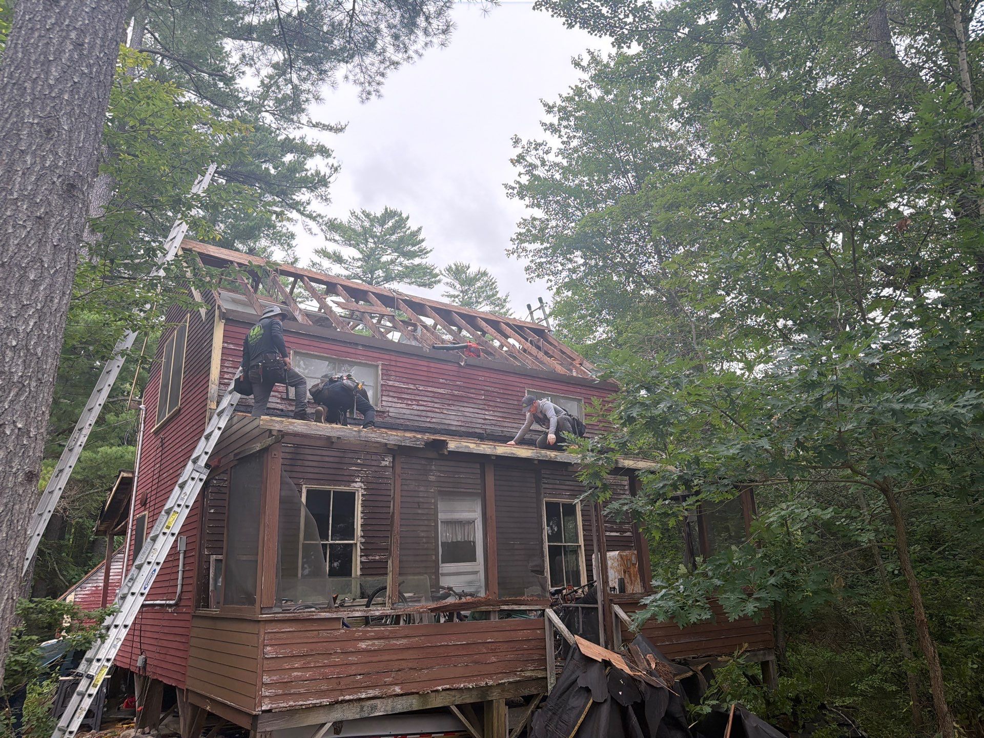 🏠🌲 Residential Roof Replacement | Falmouth, Maine by Tall pine roofing