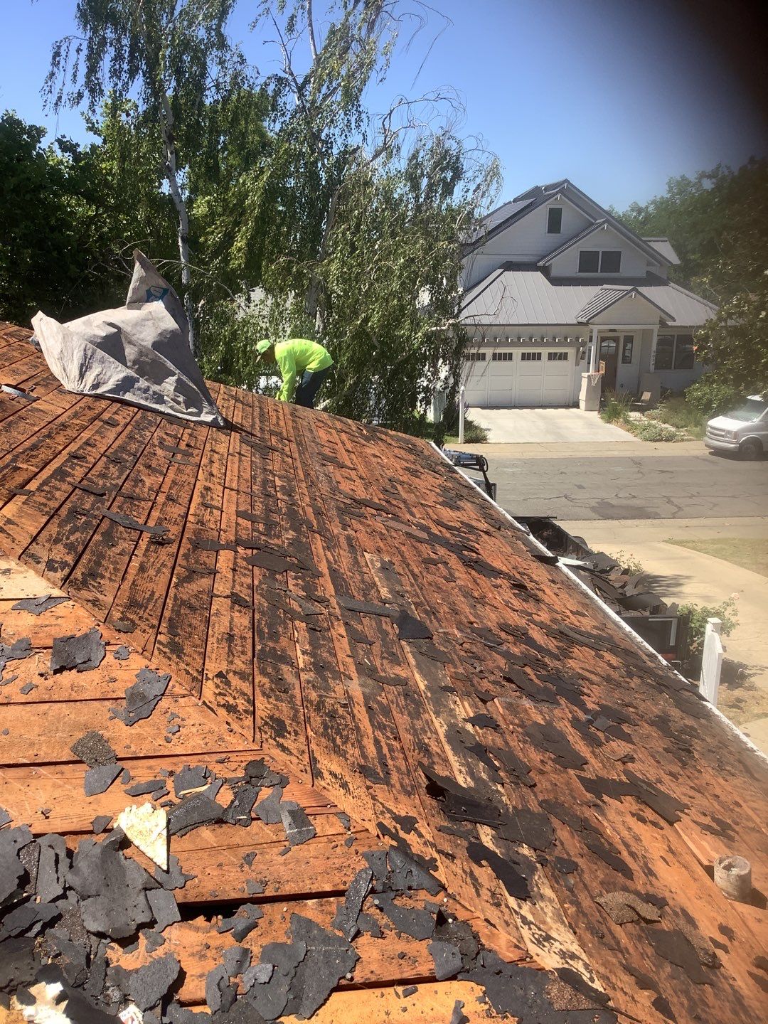 Residential Roofing Installation using Owens Corning Roofing Shingles by Byers Enterprises 