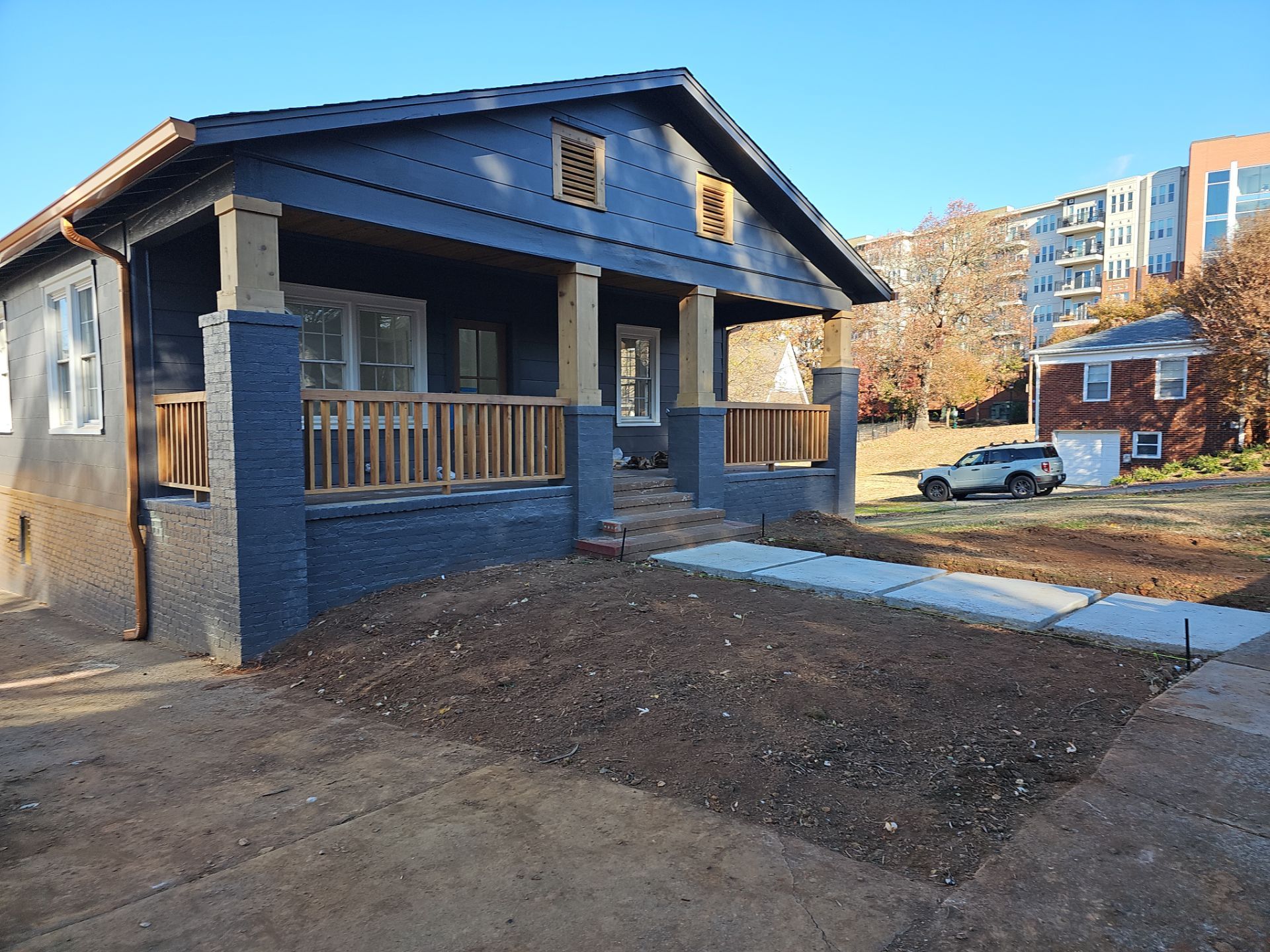 Residential Landscape Project Design/Build - (Custom Builder) by Carolina-Metro Landscape, Inc