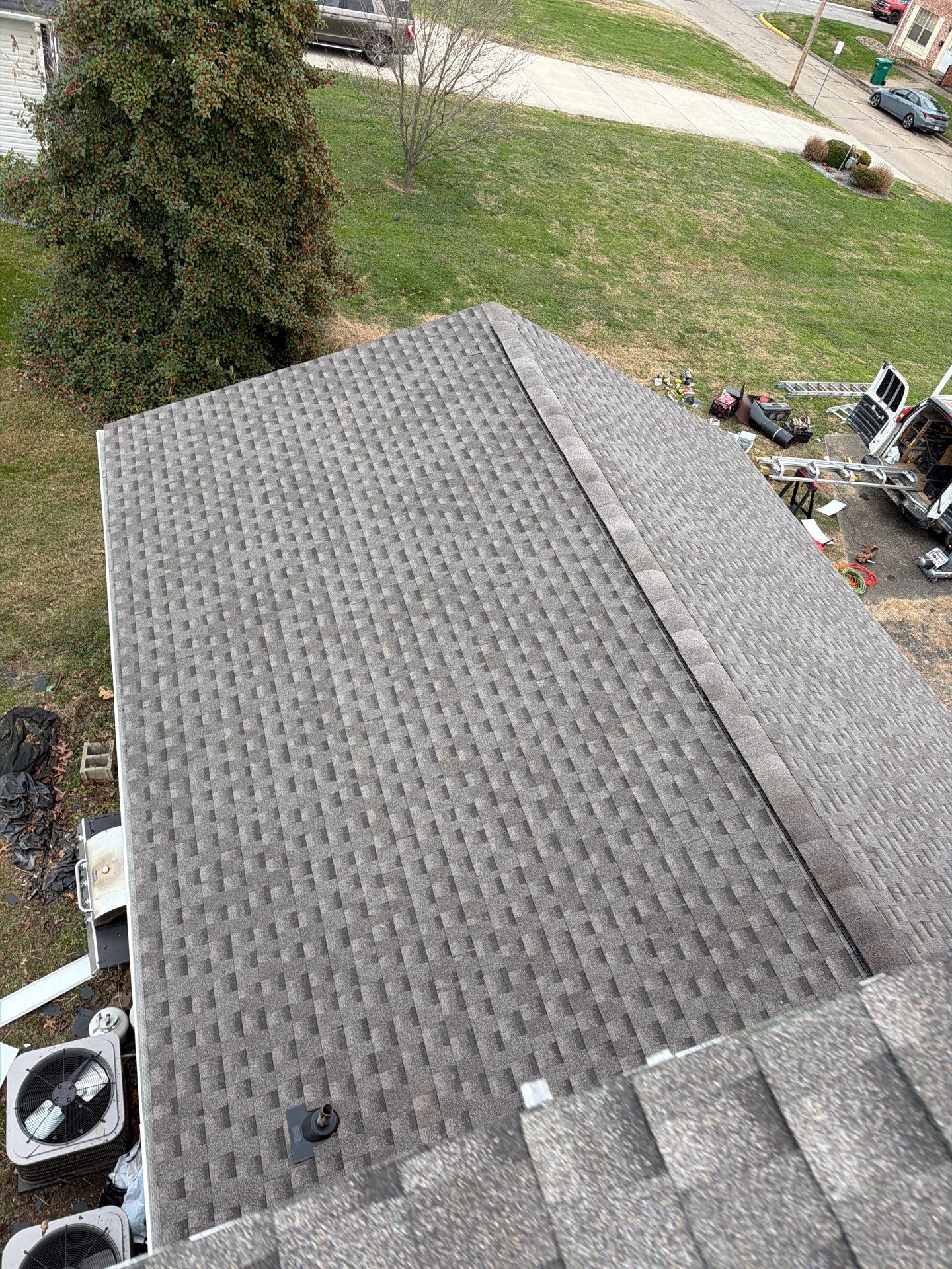 Residential Roofing Installation using GAF Timberline HDZ Mission Brown by Rainstoppers Roofing