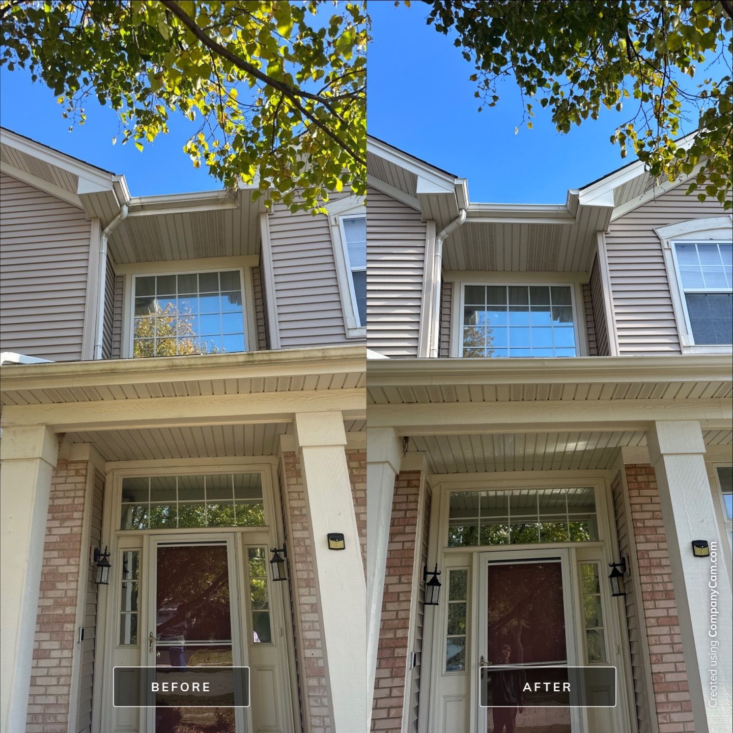 Project in Lake Villa by Simmons Power & Soft Washing