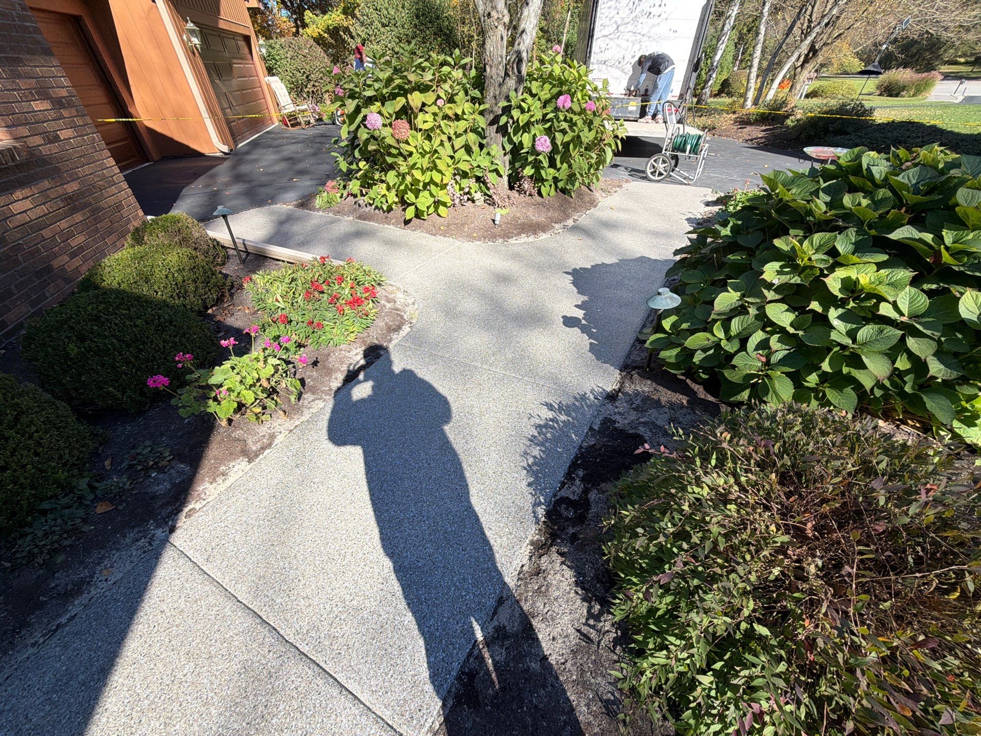 Vintage Shalestone Stoop & Sidewalk Coating by NG Masonry & Construction LLC