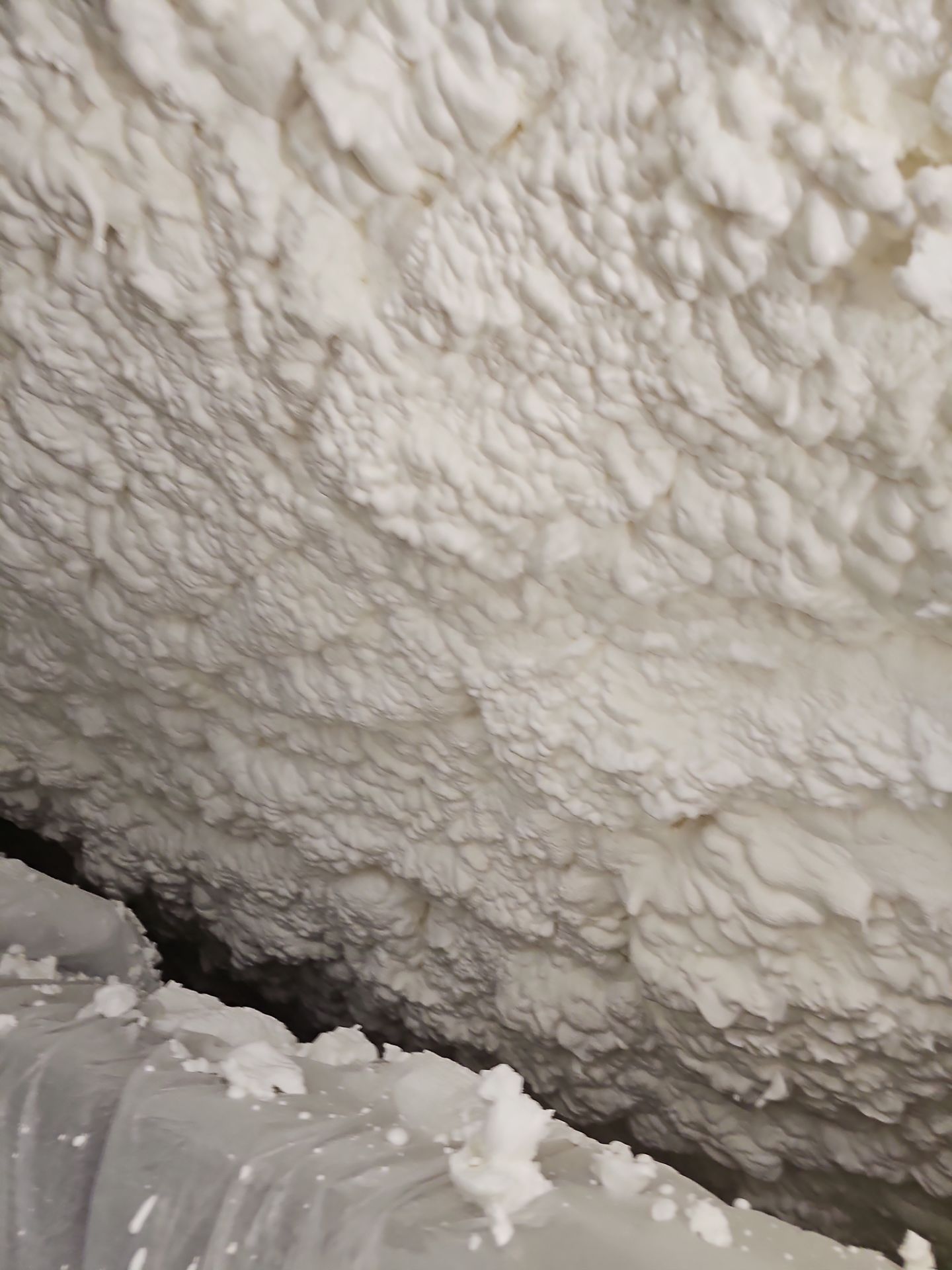 Attic Insulation using open cell spray foam by NYS Foam & Energy