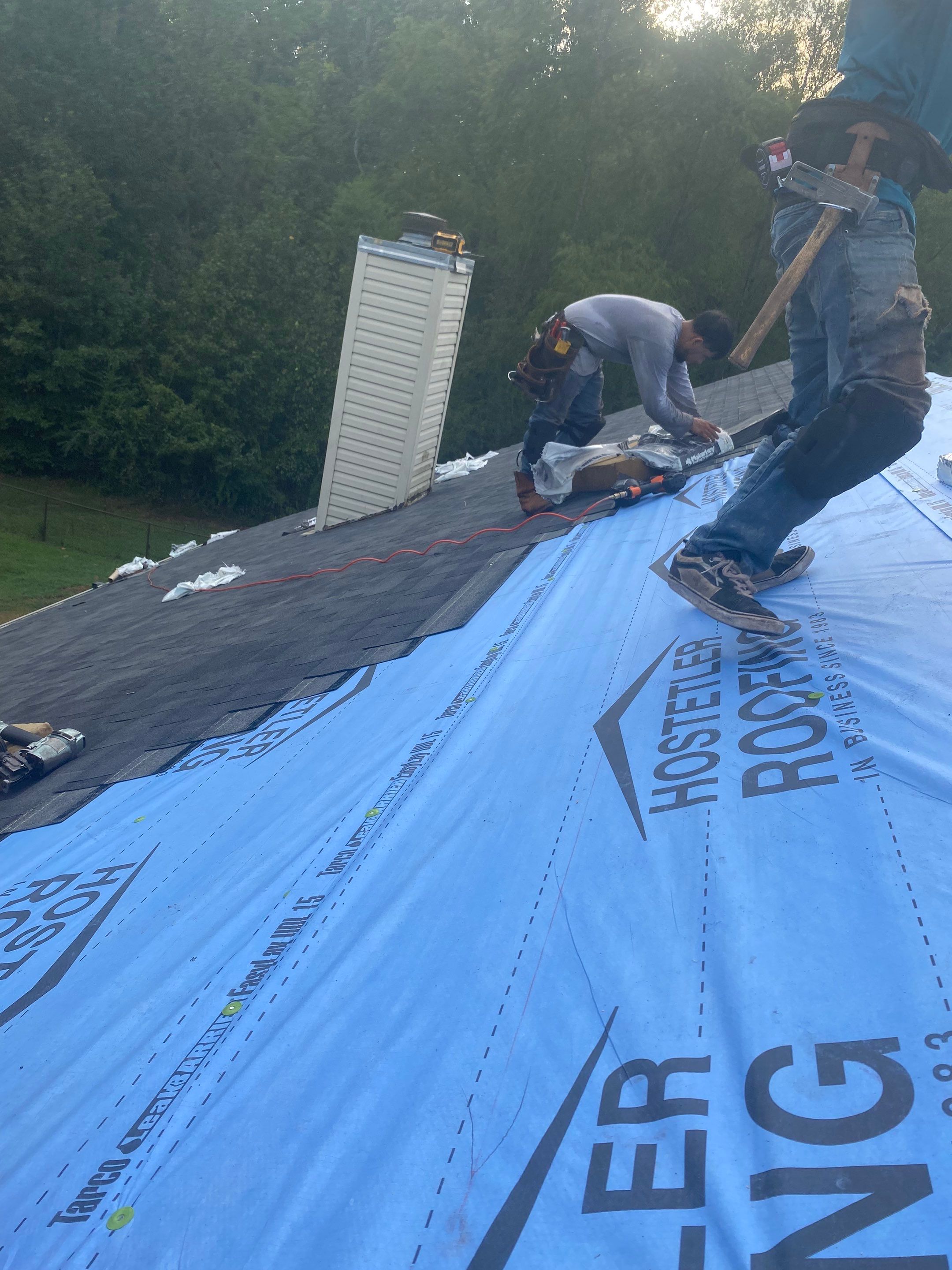 Residential Roofing Repair using Malarkey Vista by Hostetler Roofing