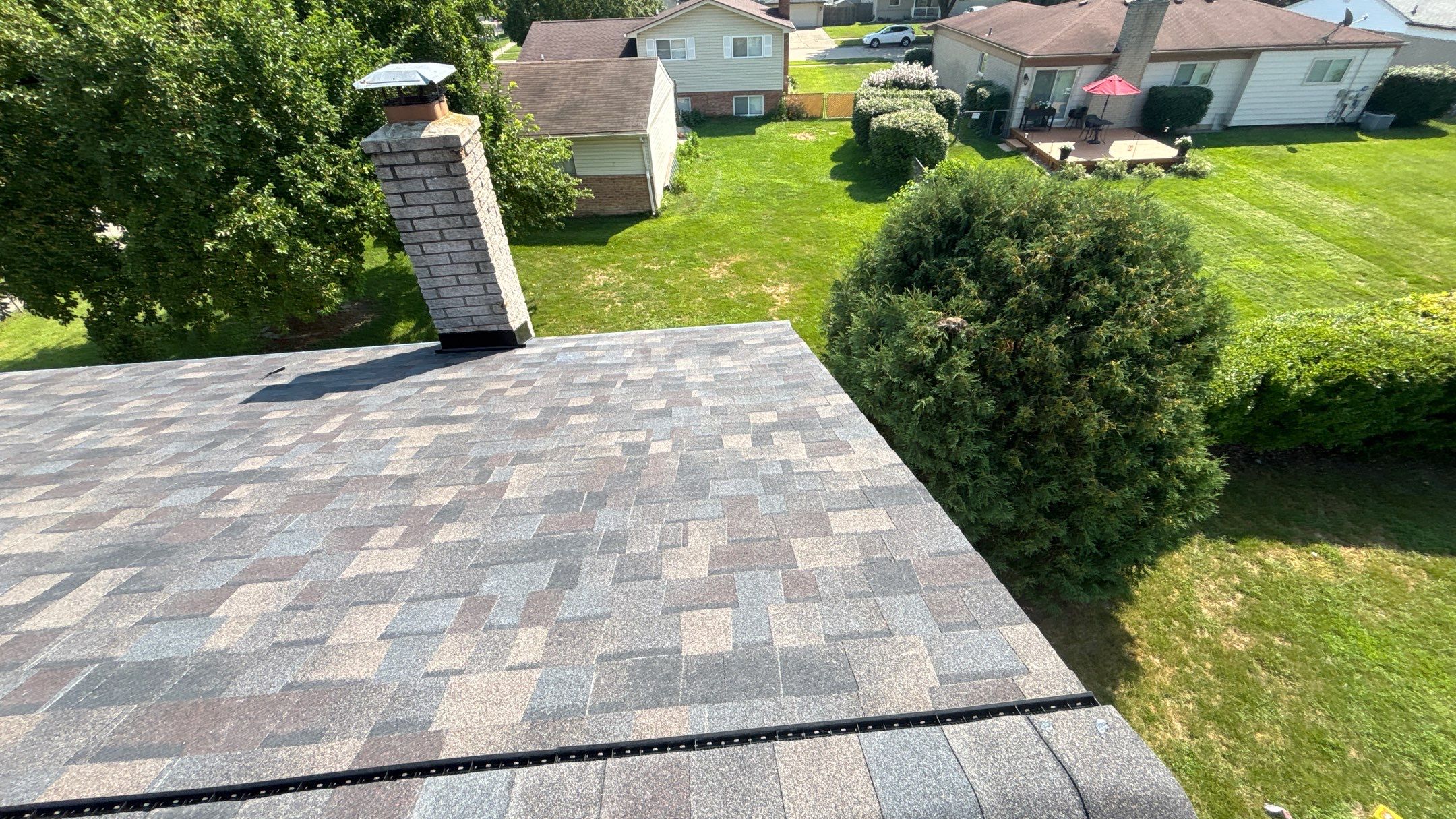 Roof Replacement using Owen Black Sable by 180 Contractors
