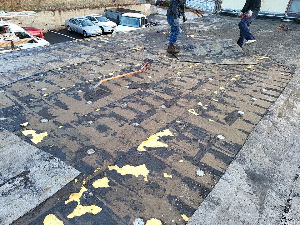 Commercial Roofing Installation using EPDM  by A Plus Exterior