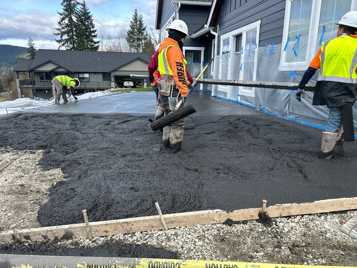 Randy | Driveway Paving & Stamped Patio Finish, Asphalt & Concrete Project by Jireh Asphalt & Concrete Inc 