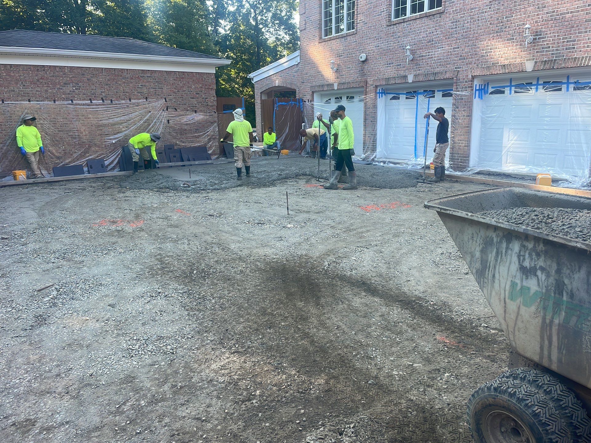 Stunning Driveway Remodel - Mendham, NJ by Architectural Concrete Design