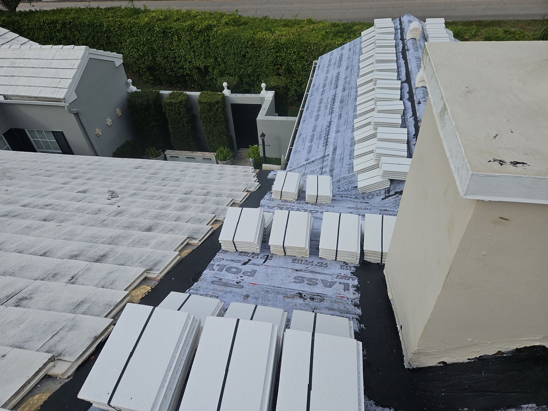 Residential Roofing Installation using WestLake Roofing Tile by BLUES BROTHERS CONSTRUCTION CORP