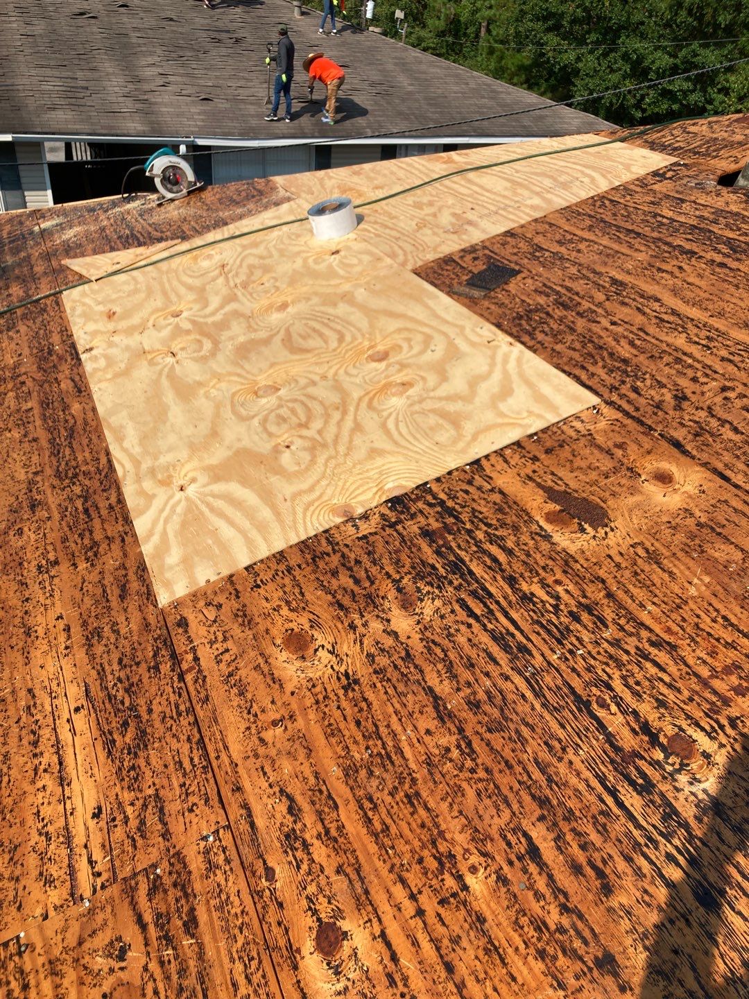 Residential Roofing Repair using Roof Replacement by American Roofing & Construction LLC