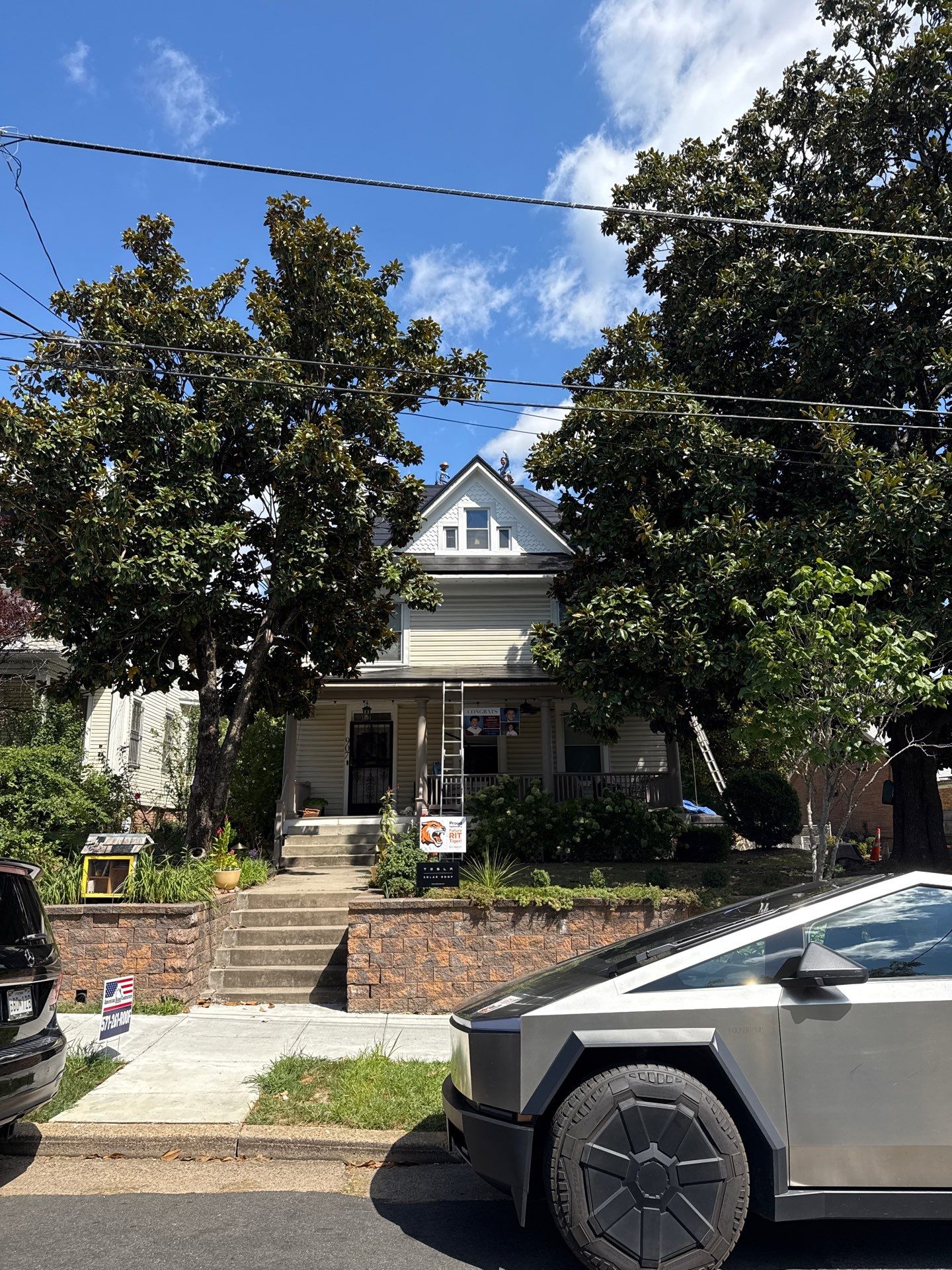 Tesla Solar Roof in Washington DC! by American Home Contractors