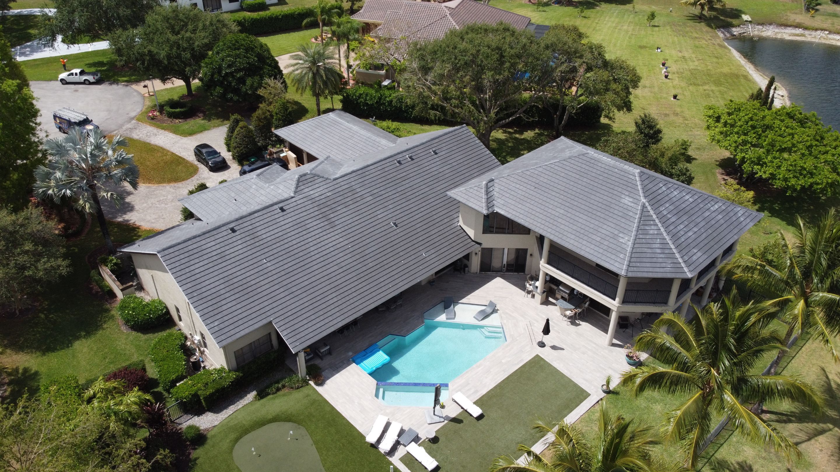 Residential Roofing Installation using WestLake Roofing Tile by BLUES BROTHERS ROOFING