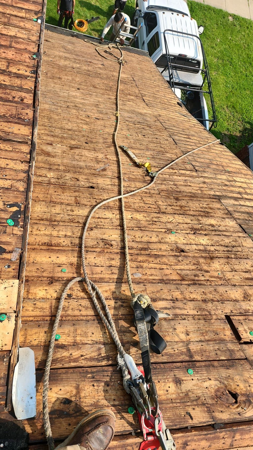 Residential Roofing Installation using GAF Timberline HDZ Pewter Gray by Rainstoppers Roofing