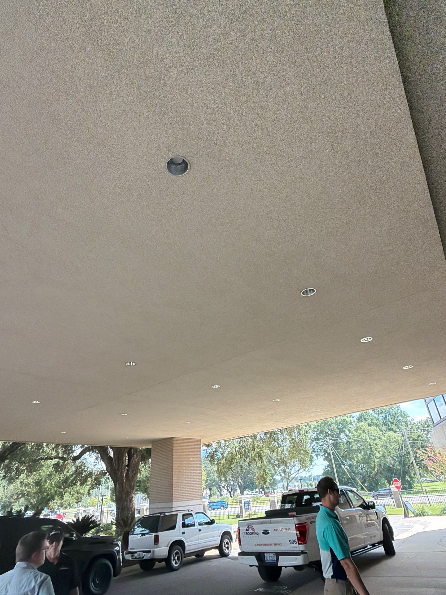 PCC Crowne Center Exterior Wall Repairs Pensacola, Fl by US Roofing Systems