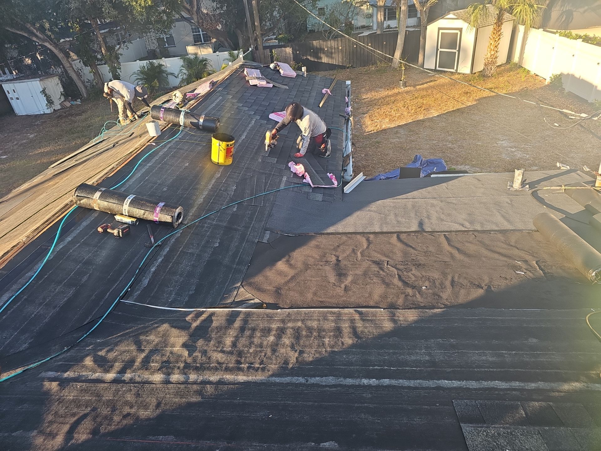 Project in St. Petersburg 33710 by Mitchell Roofing Company LLC 