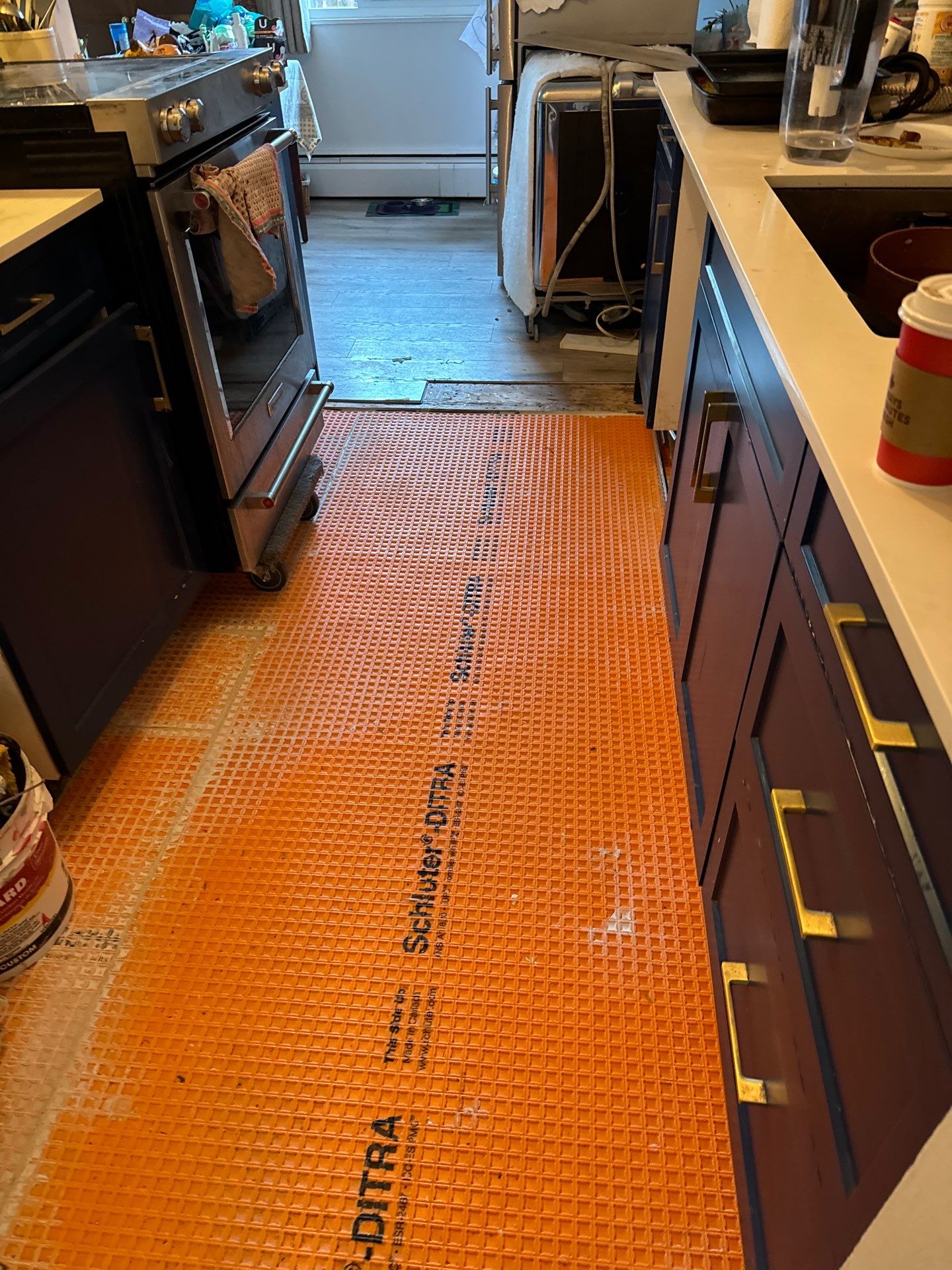 Kitchen Flooring & Bathroom Upgrade by YVR Construction Group