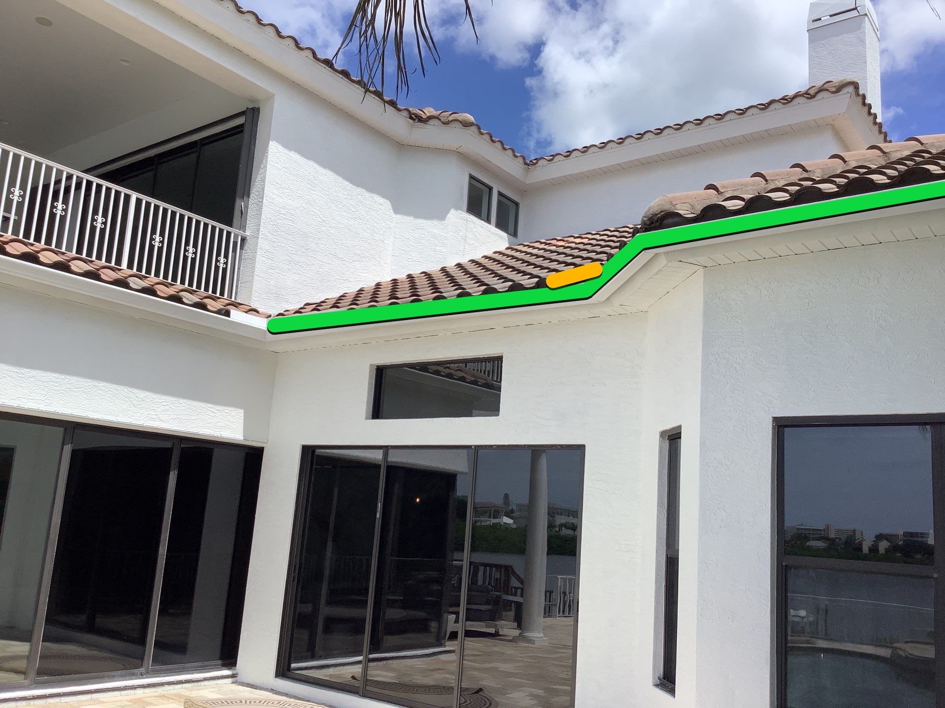 Custom Downspouts with Splash Guards in Sarasota FL by Gutter Professors