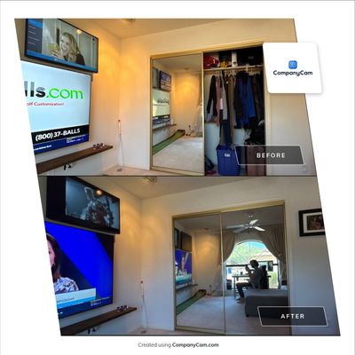 Ceiling Repair using Lock