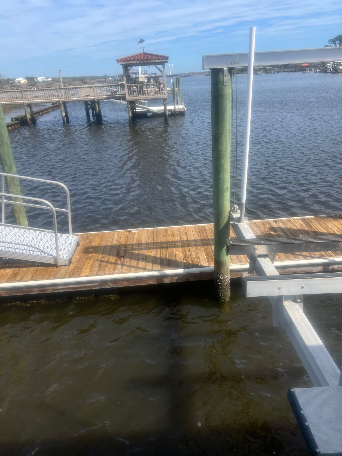 Dock using Wood Sealant by DuraSeal