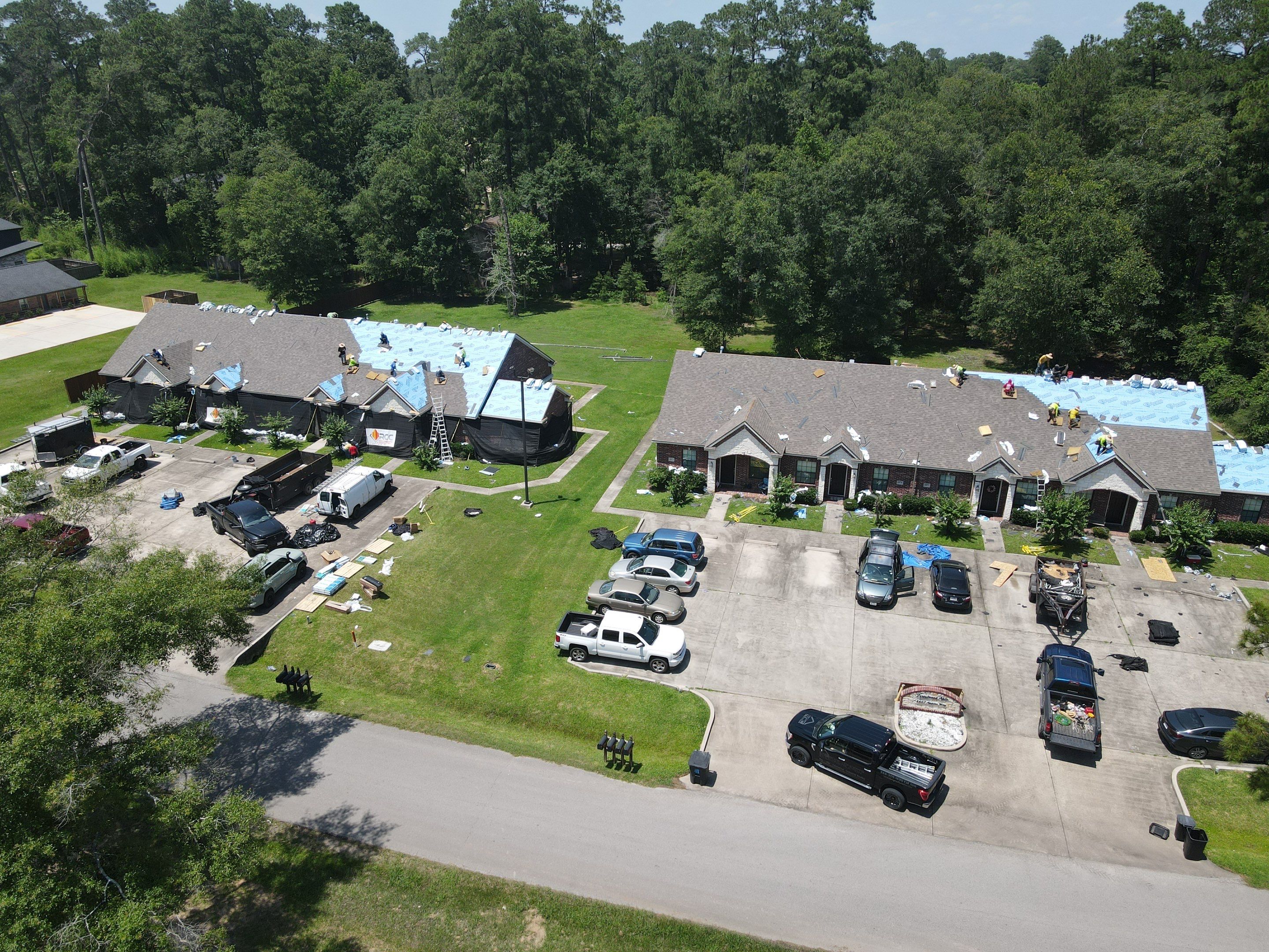 Commercial Roofing Installation using Malarkey Vista Impact Resistant by Roof Concepts Construction