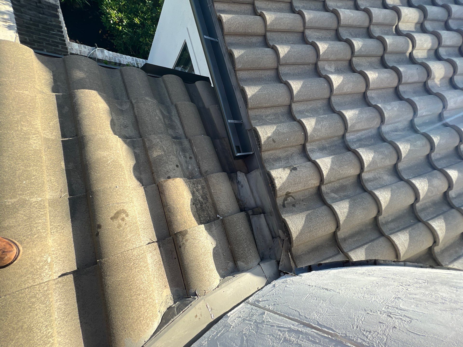 Residential Roofing Repair using tile by Roof Repair Company