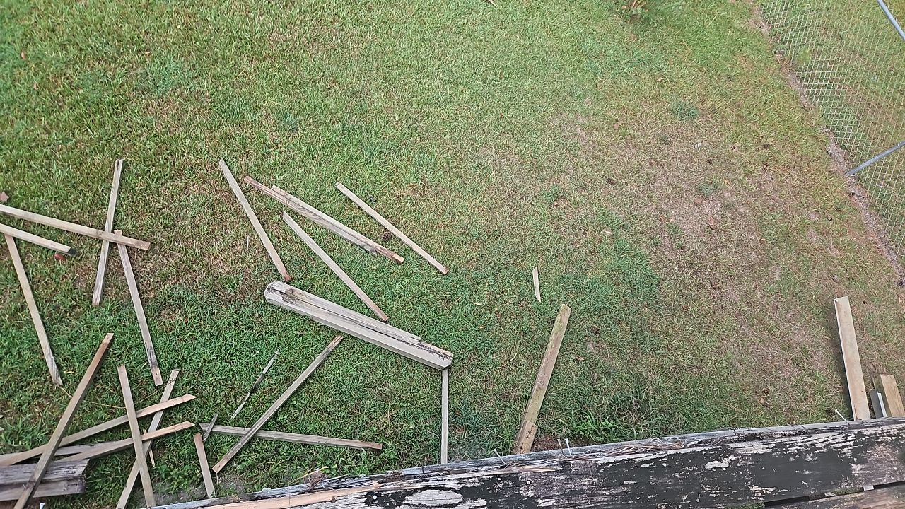 Split Rail Trail - Deck Installation  by Pillar and Pine