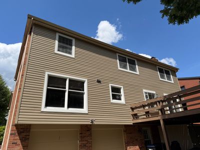 Mastic Vinyl Siding Replacement on Rear of Home