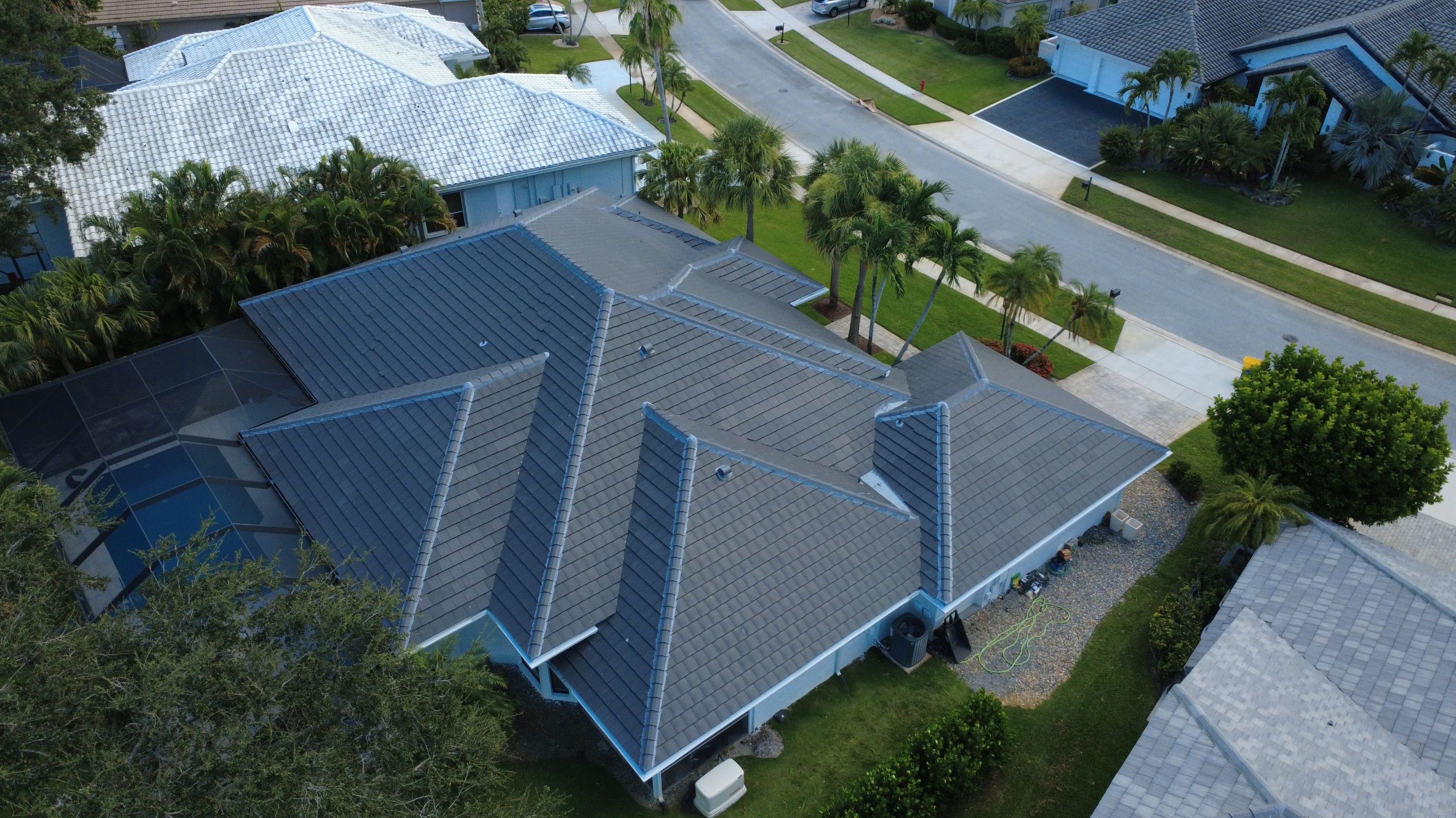 Residential Roofing Installation using Westlake Roofing Tile by BLUES BROTHERS ROOFING