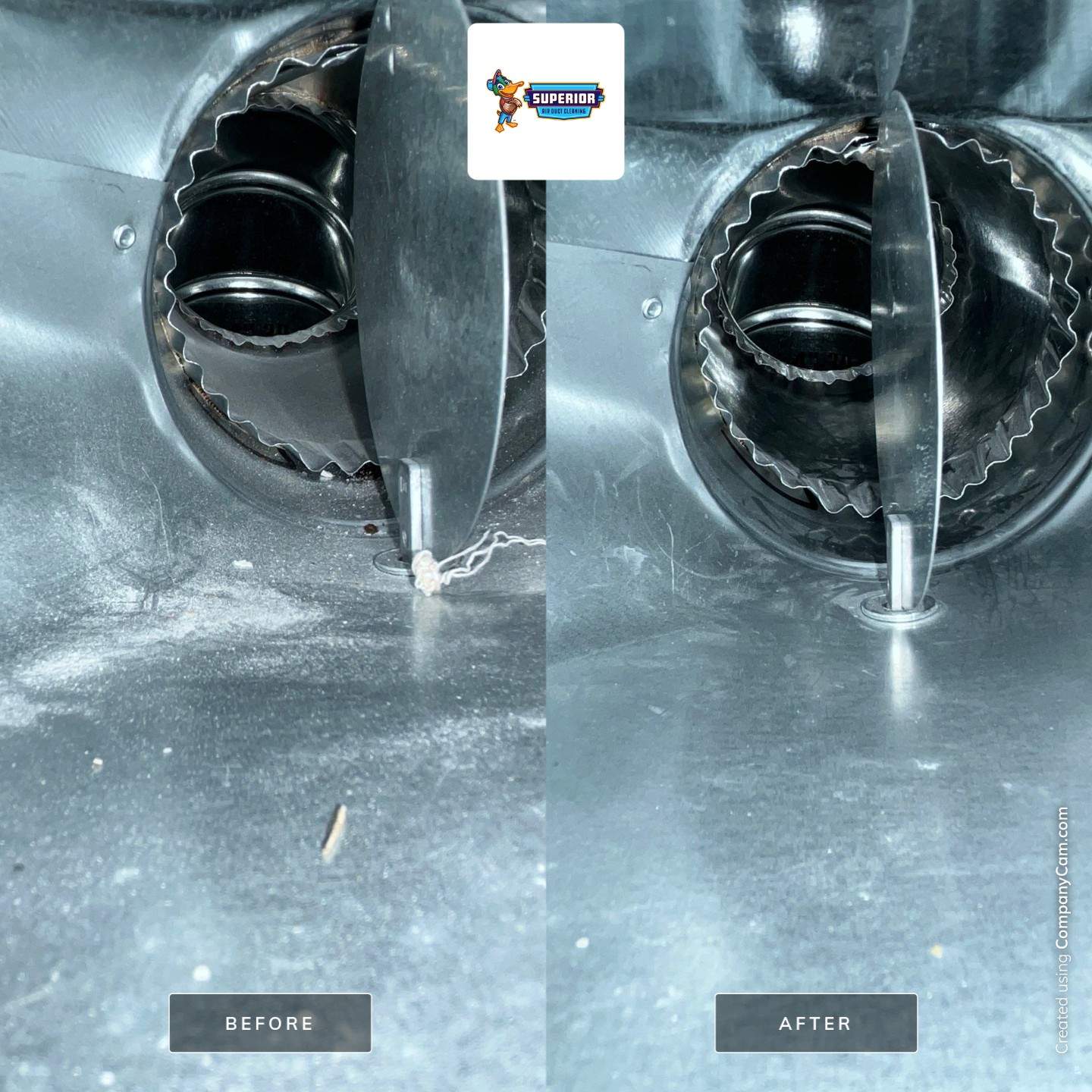 Air Duct Cleaning With a Vacuum Truck in Cranberry Twp, PA by Superior Air Duct Cleaning