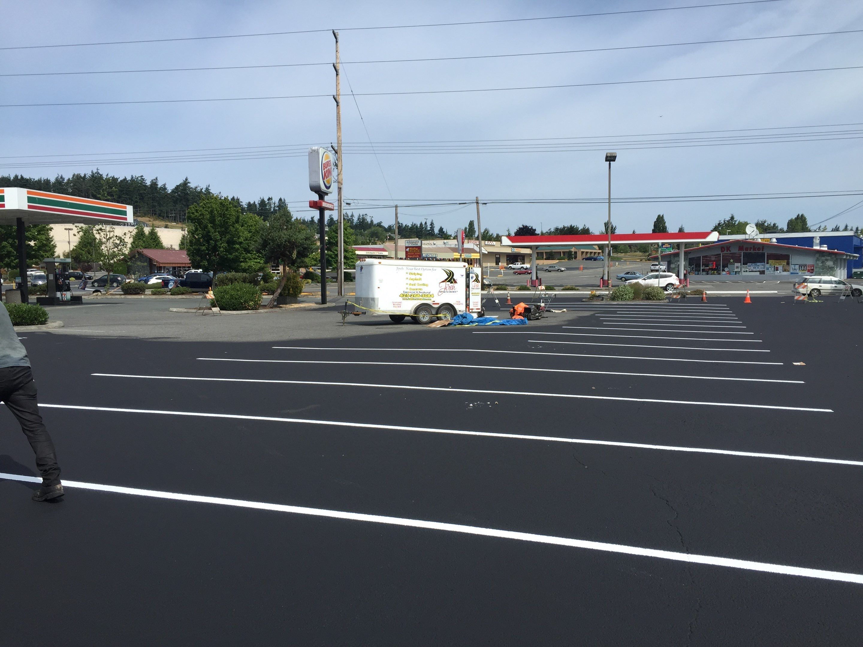 Burger King Oak Harbor  by Jireh Asphalt & Concrete Inc 