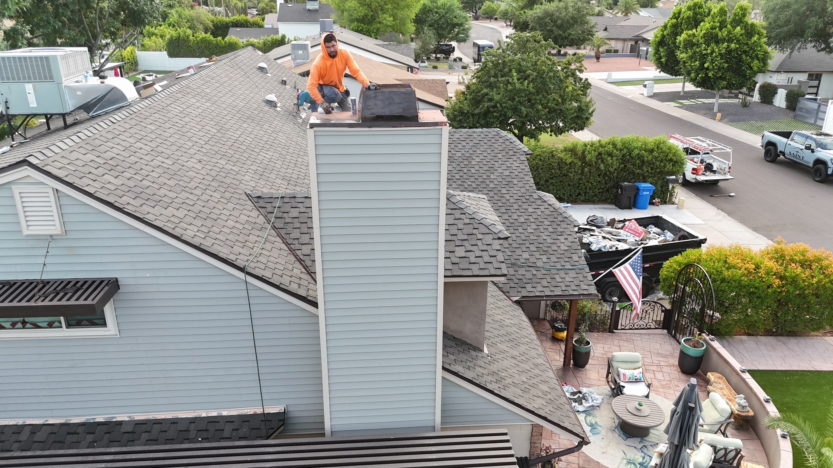 Project in Scottsdale, AZ by Saint Roofing