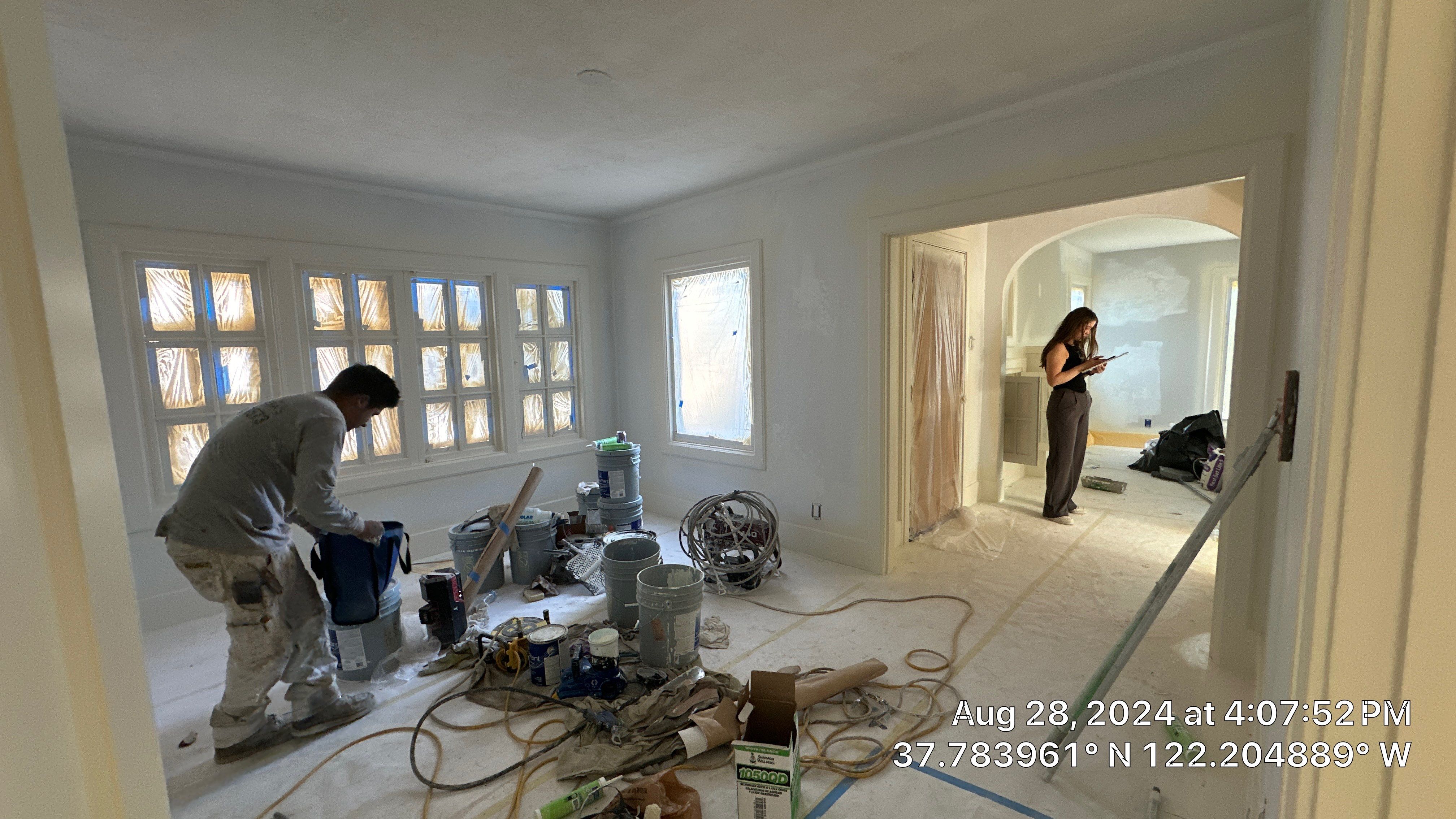 Project in Oakland by Herrera’s Bay Area Painting inc.