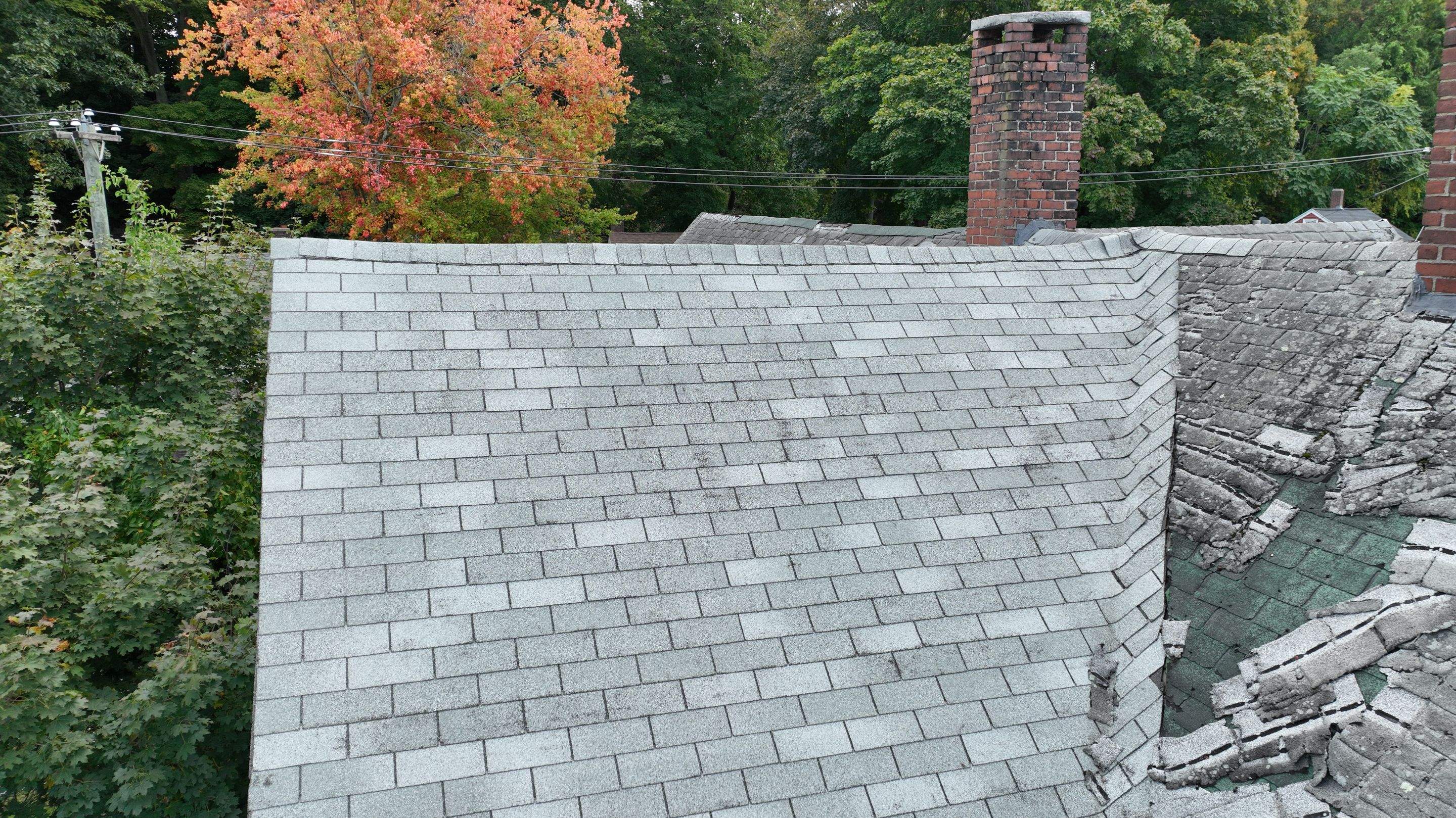 Residential Roofing Installation using Owens Corning TruDefinition by A Plus Exterior