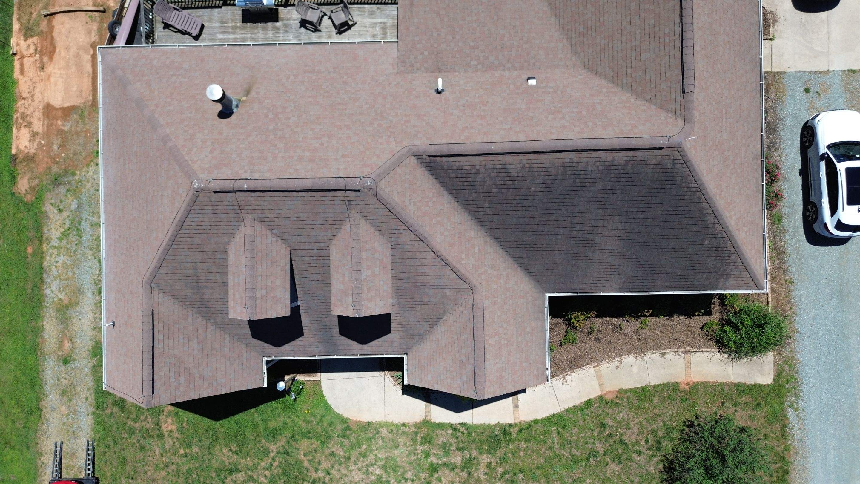 Roof and gutters replacement by hail damage by Just Brilliant Restoration JBR