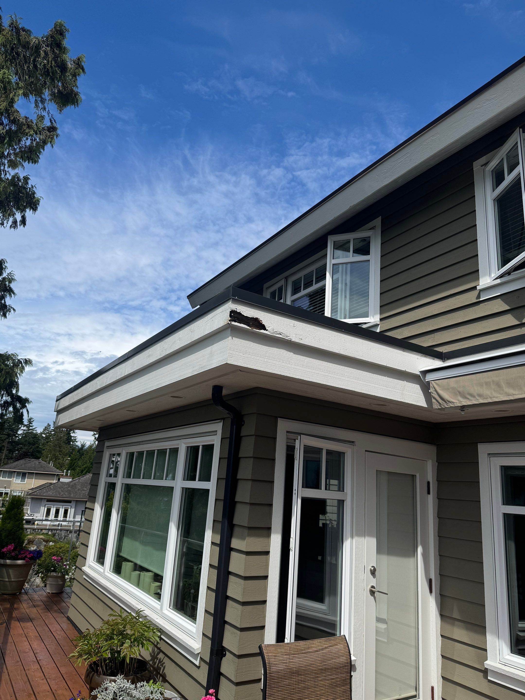 Repair Rotten Fascia Board - Repair damage Drywall  by YVR Construction Group