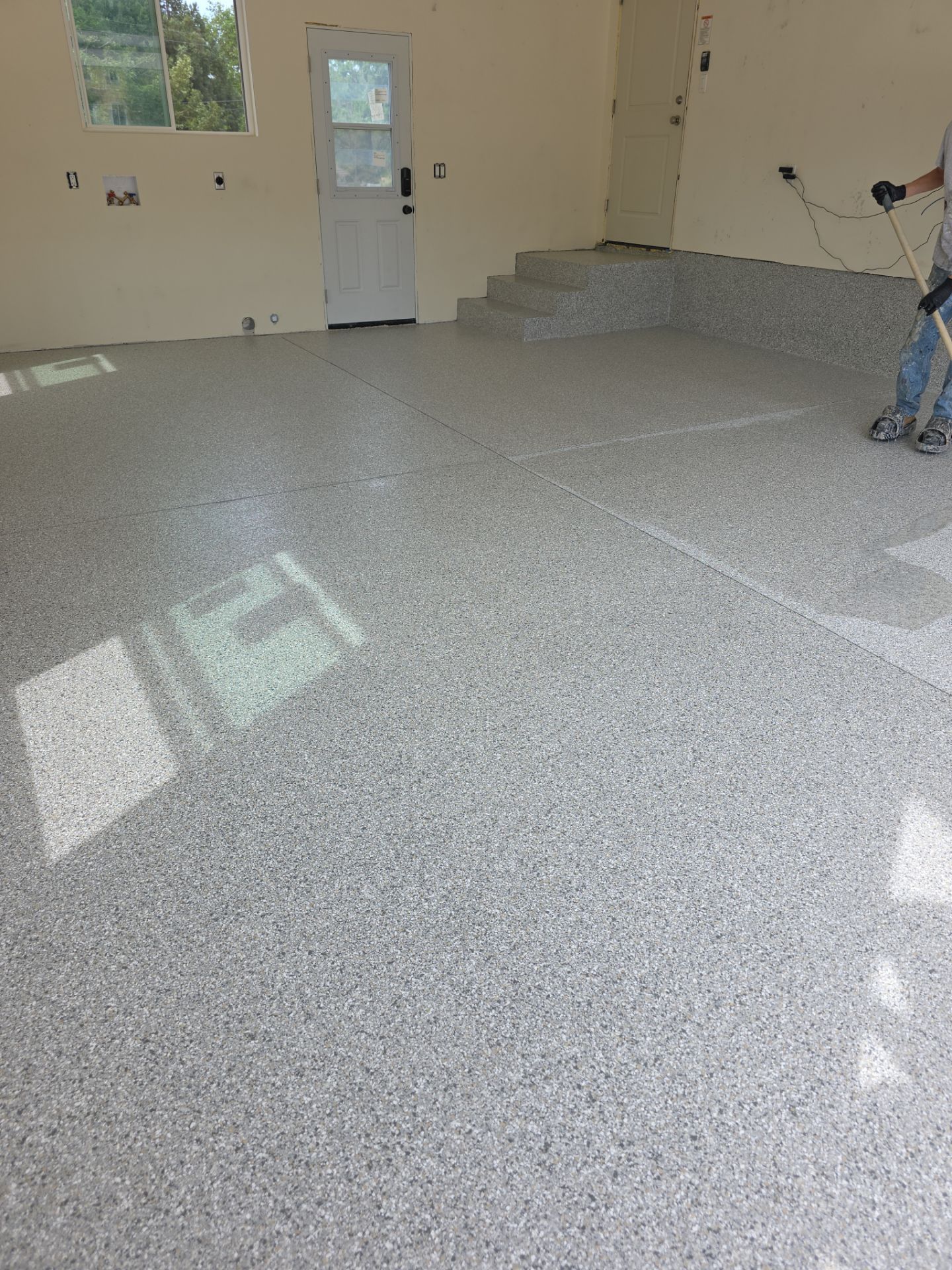 Mount Everest Polyurea Garage Floor Coating in Atascadero by MGP Coatings