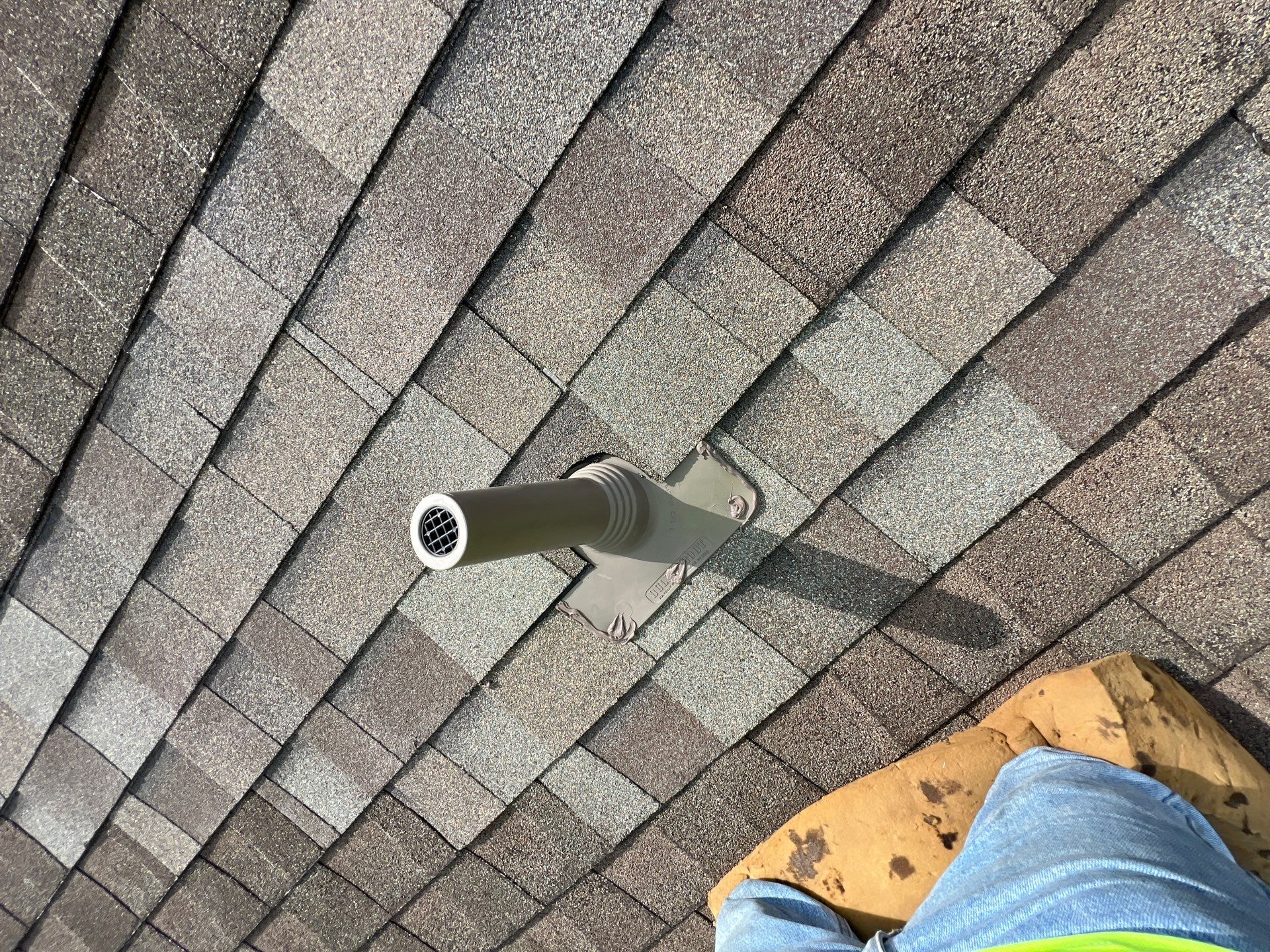 Hail Damage using Owen's Corning Duration (Lifetime) Shingles by Roof Repair Company