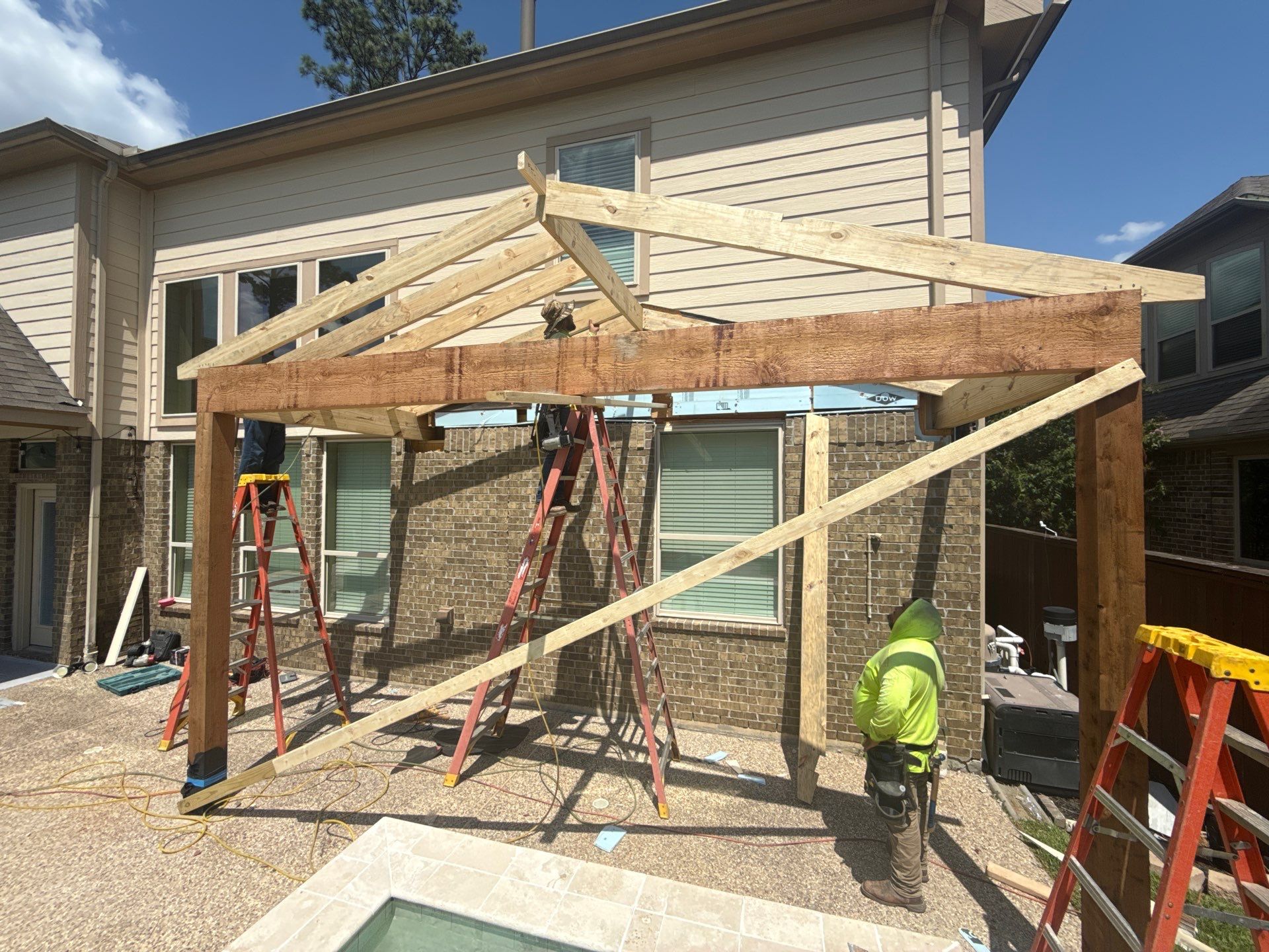 Patio and Summer Kitchen by SophAlx LLC