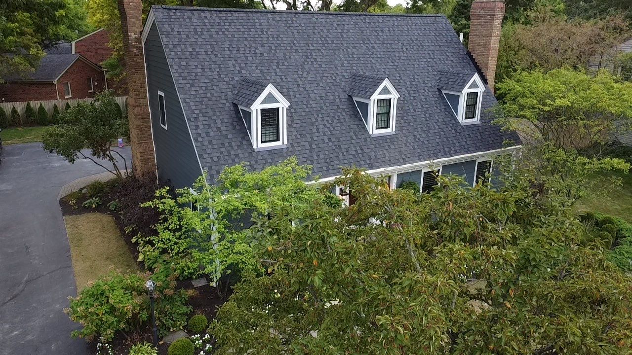 Residential Roofing Installation using James Hardie Fiber Cement Lap Siding and Certainteed Landmark Pro Shingles by Best Exteriors Inc
