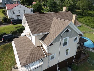 Residential Roofing Installation using GAF Timberline HDZ Barkwood