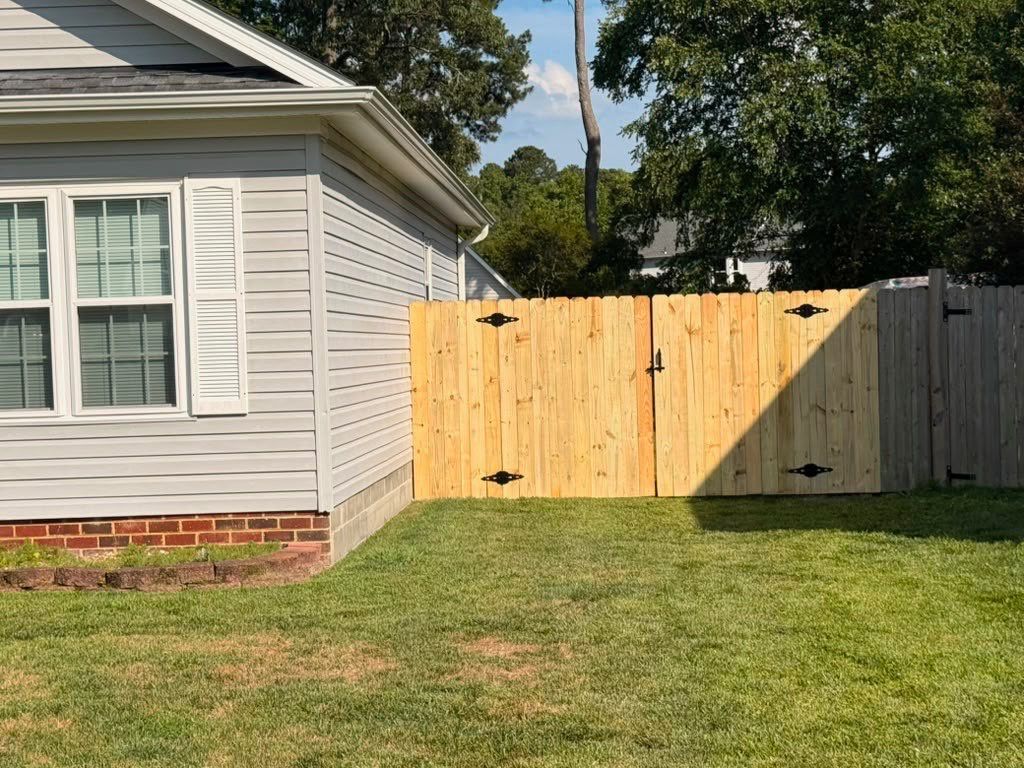 Framing the Perfect Backyard by Tidewater Fence