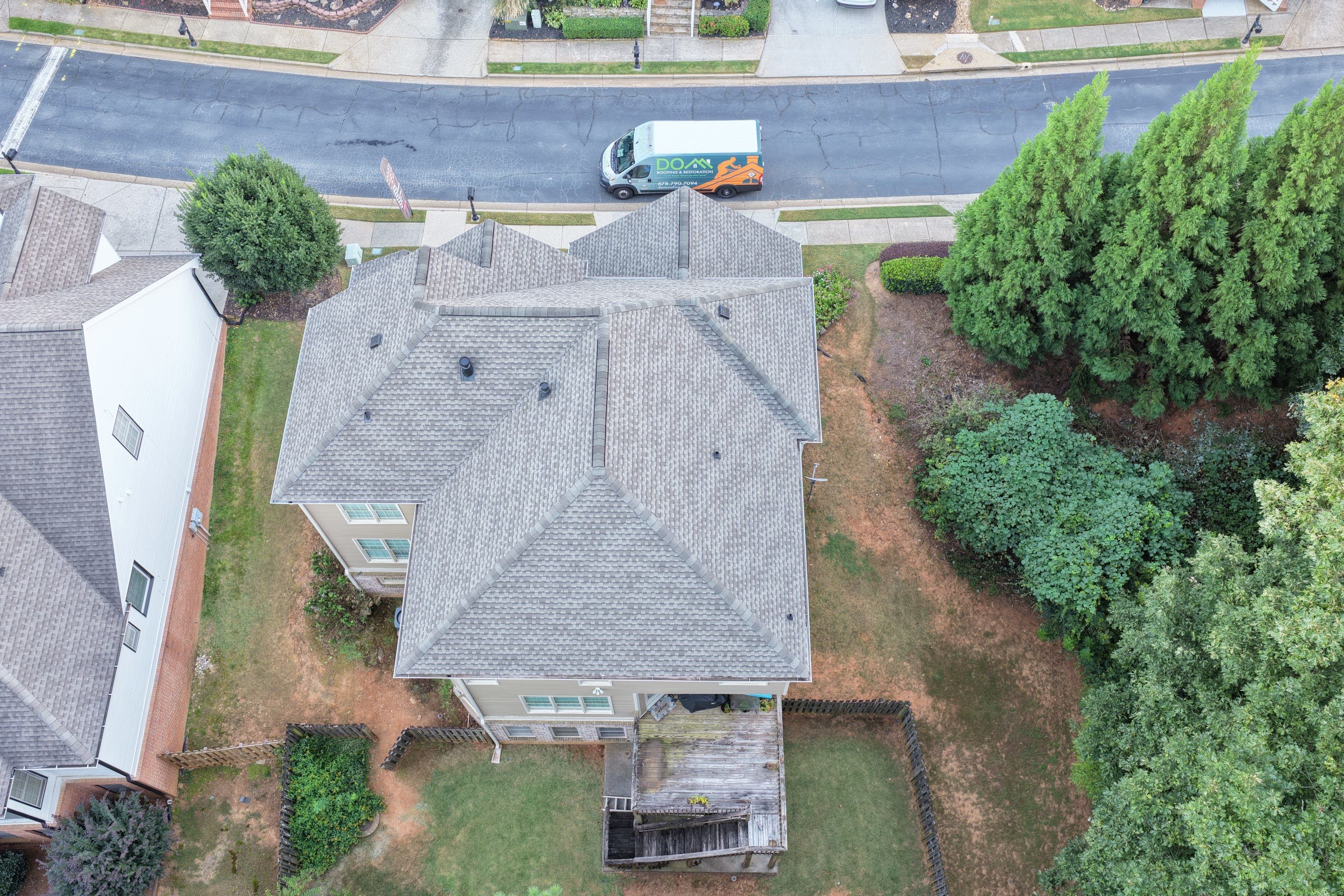 Olde Towne Parkway  Duluth Roof Replacement  by Dom Roofing & Restoration